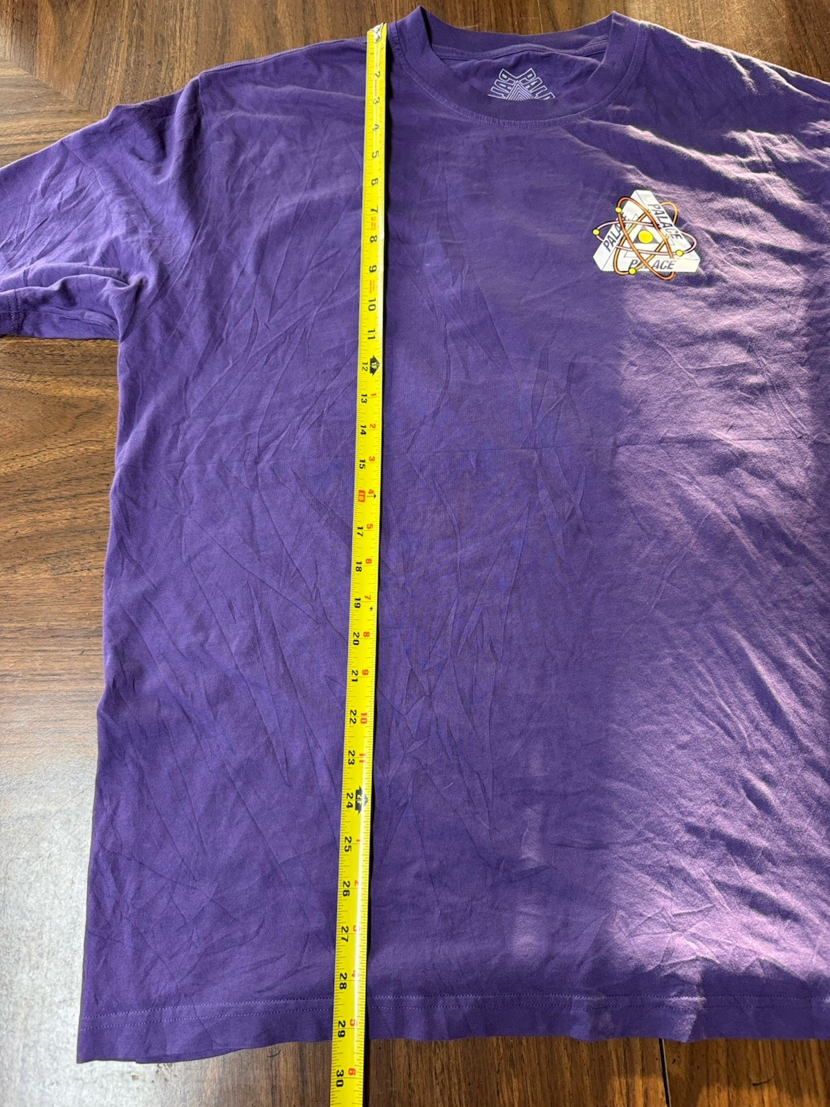 Palace Tri Atom Skate Street T-shirt Tee Men’s XXL Purple