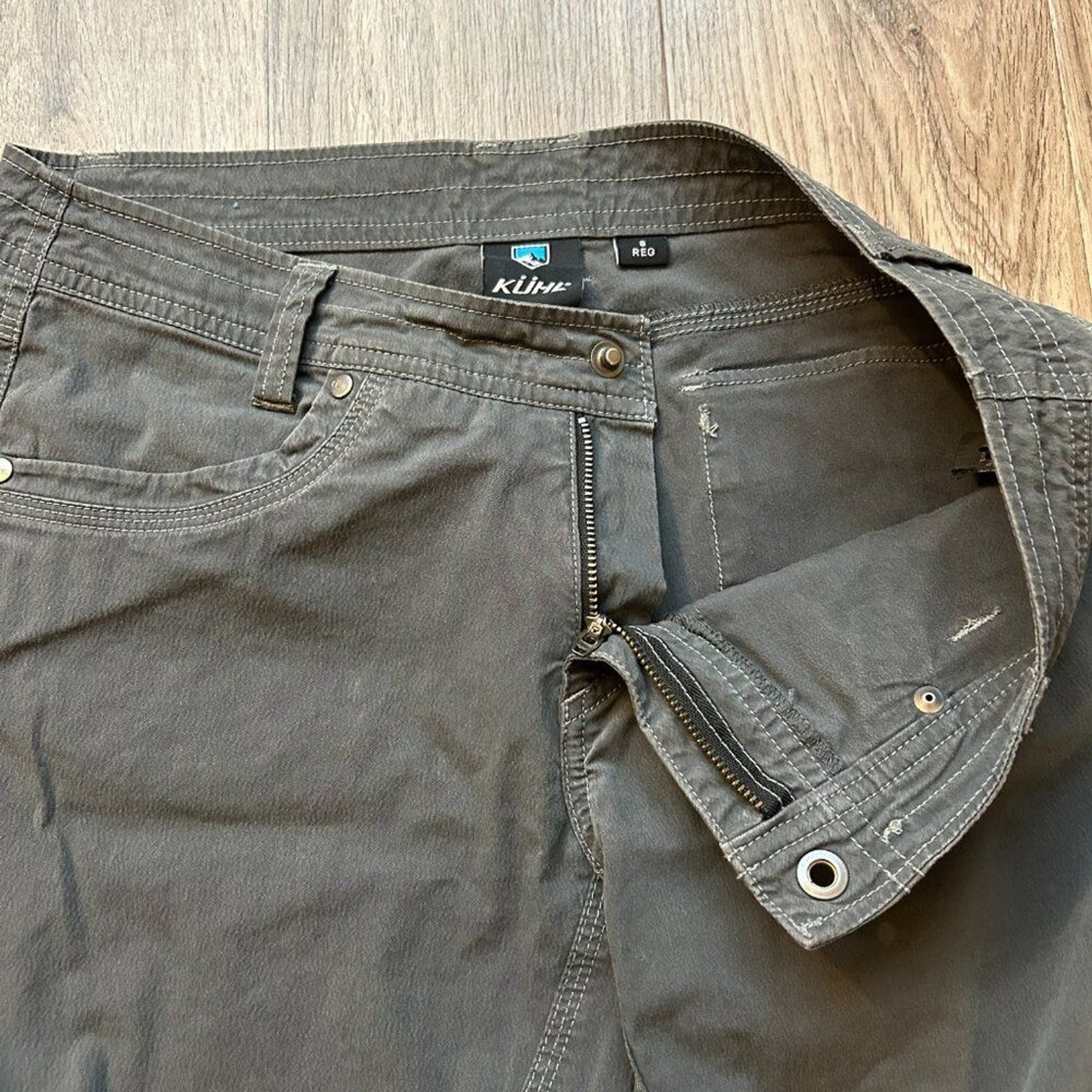 Kuhl Women’s Splash Roll Up Pants in Shadow Gray Size 8