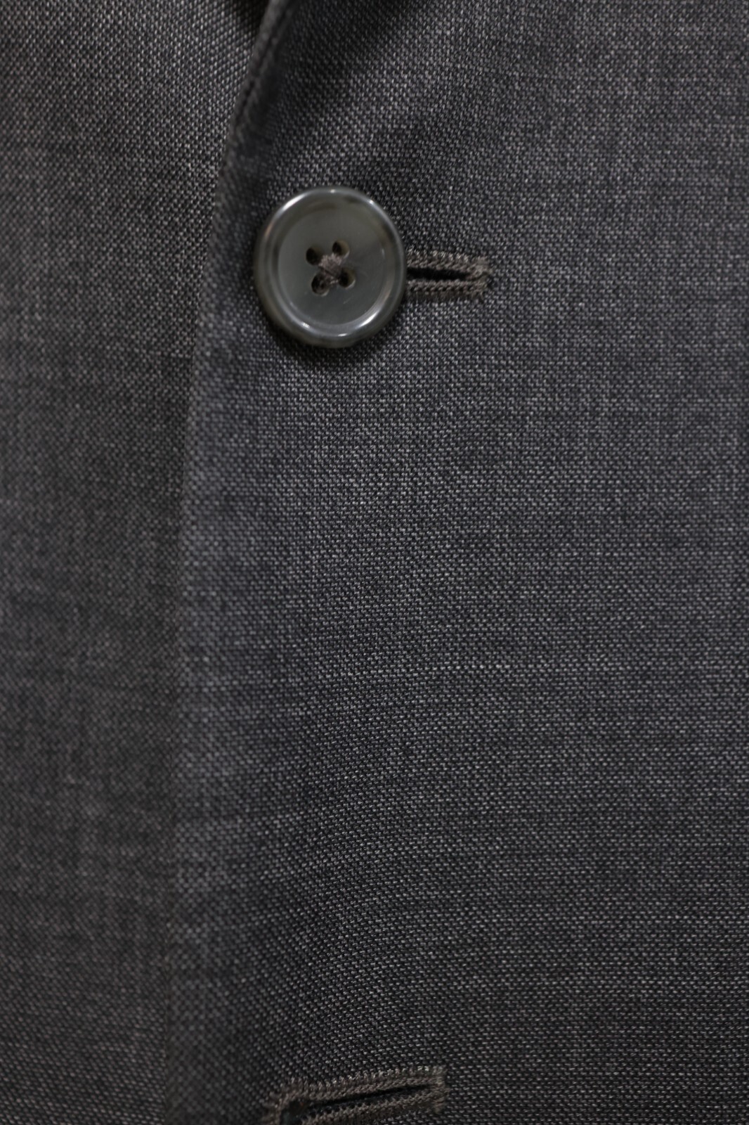 CORPORATE IMAGE TOM JAMES mens solid gray sport coat suit jacket blazer 38 R