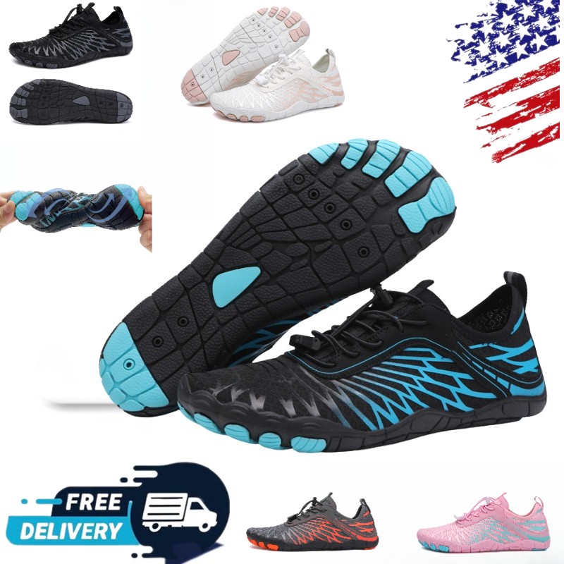 Grounded Barefoot Shoes for Women Men Wide Toe Box Non-Slip Lightweight