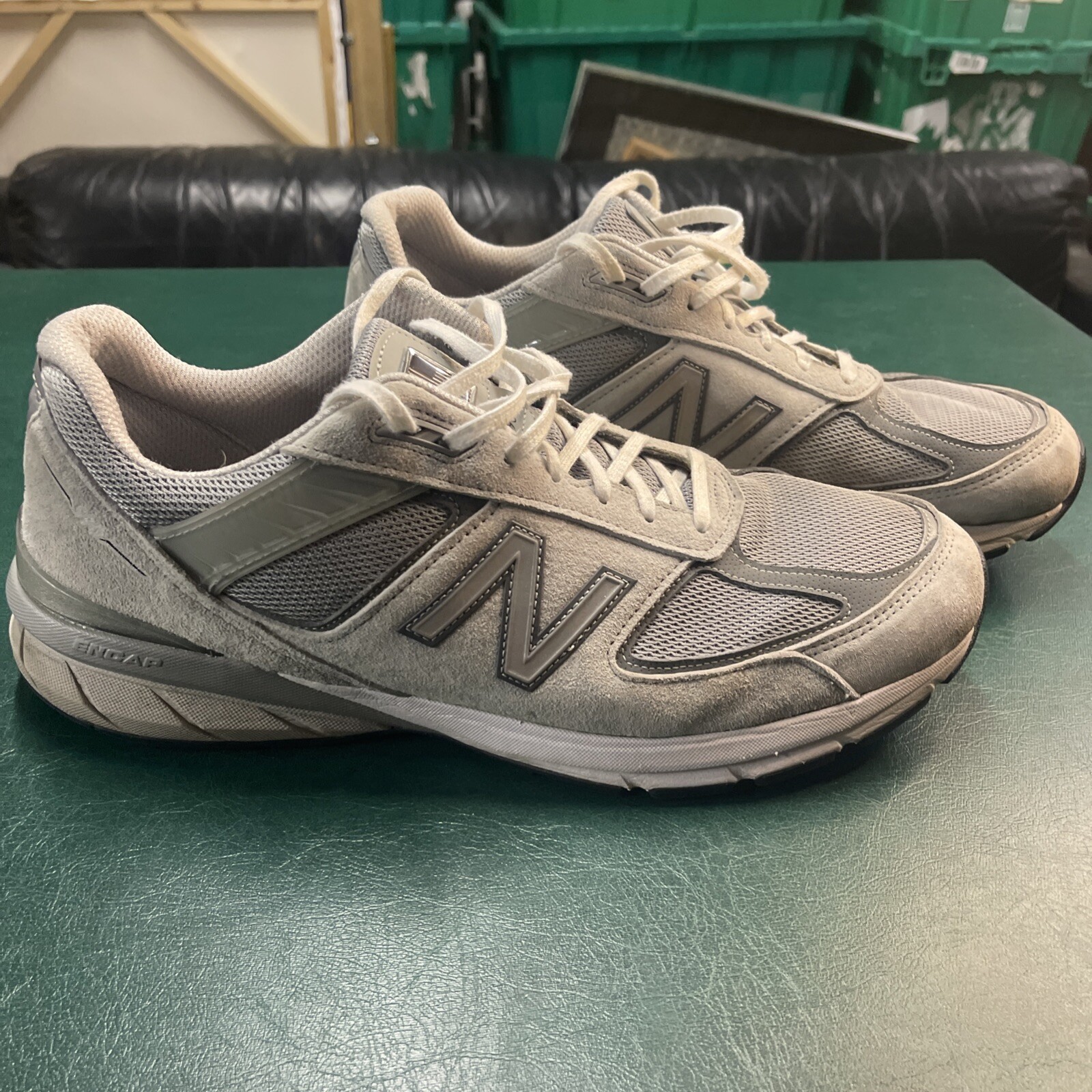 New Balance 990v4 “Made in USA” Grey/Silver (U990GR4) Men’s Size 14