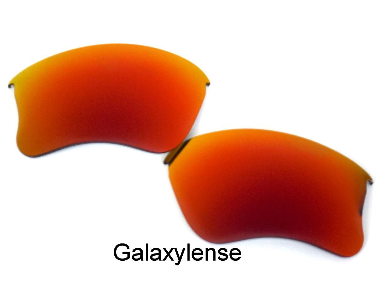 Galaxy Replacement Lens For Oakley Flak Jacket XLJ Sunglasses Fire Red Polarized