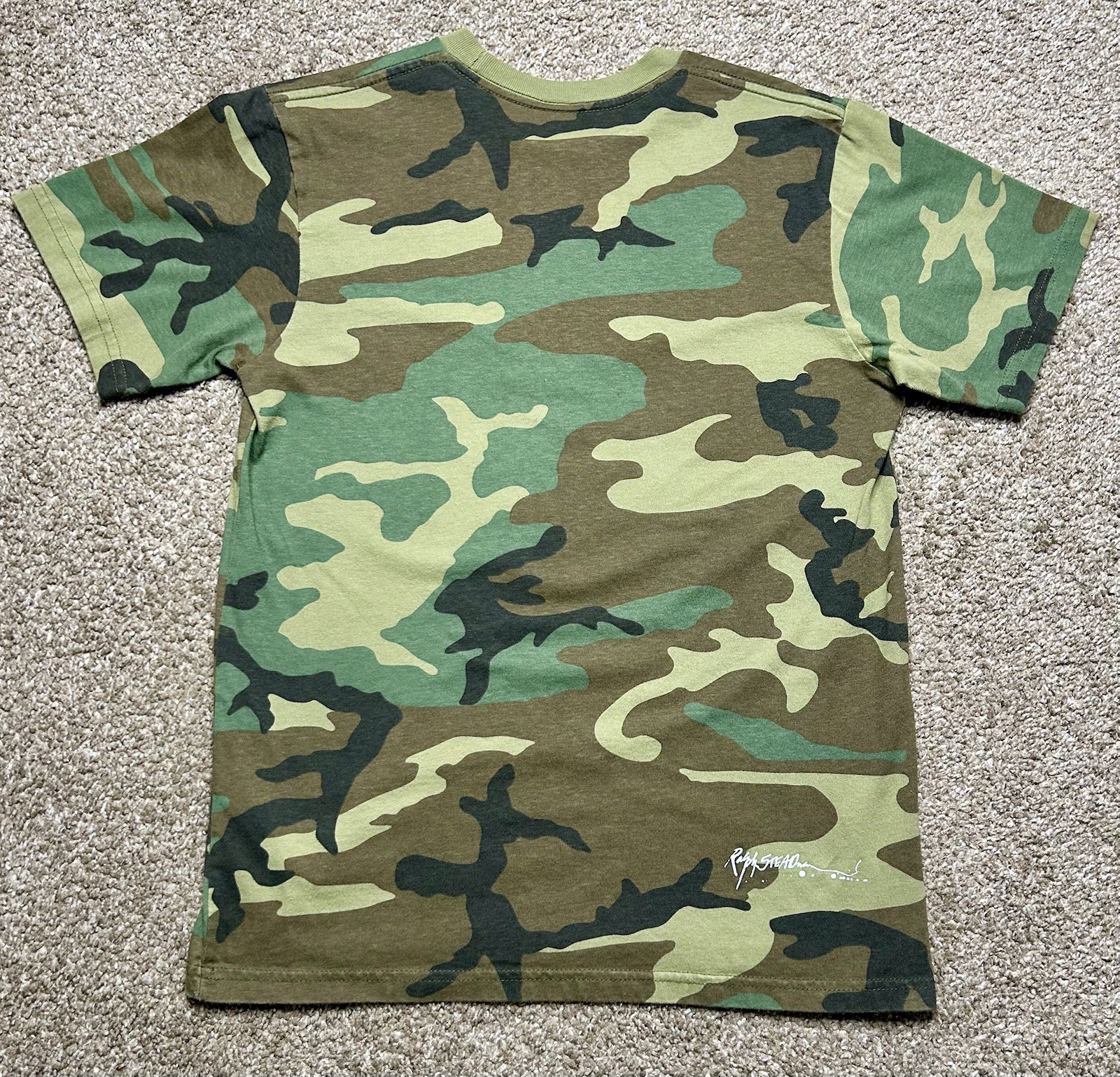 Supreme Ralph Steadman Skull Camo Tee SS 22’ Size Small