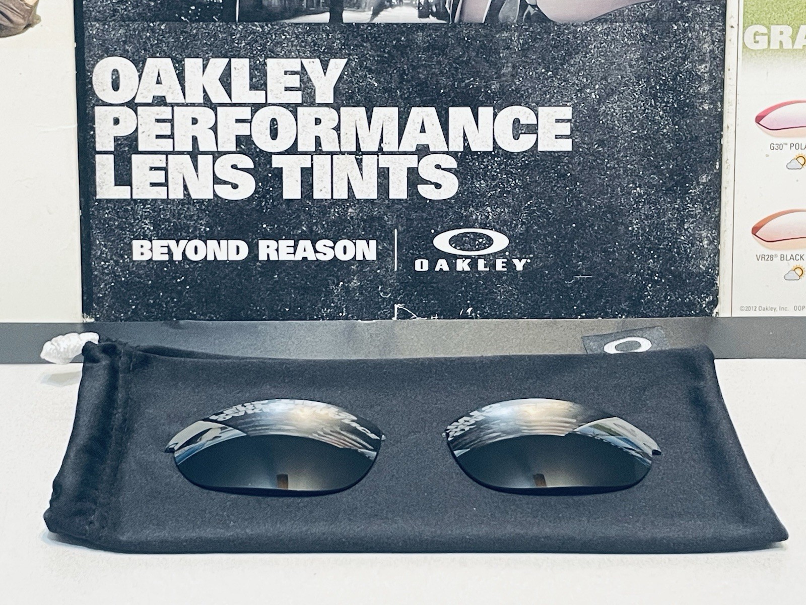 Oakley Half Jacket 1.0 Black Iridium Polarized lens set – OEM Oakley N E W