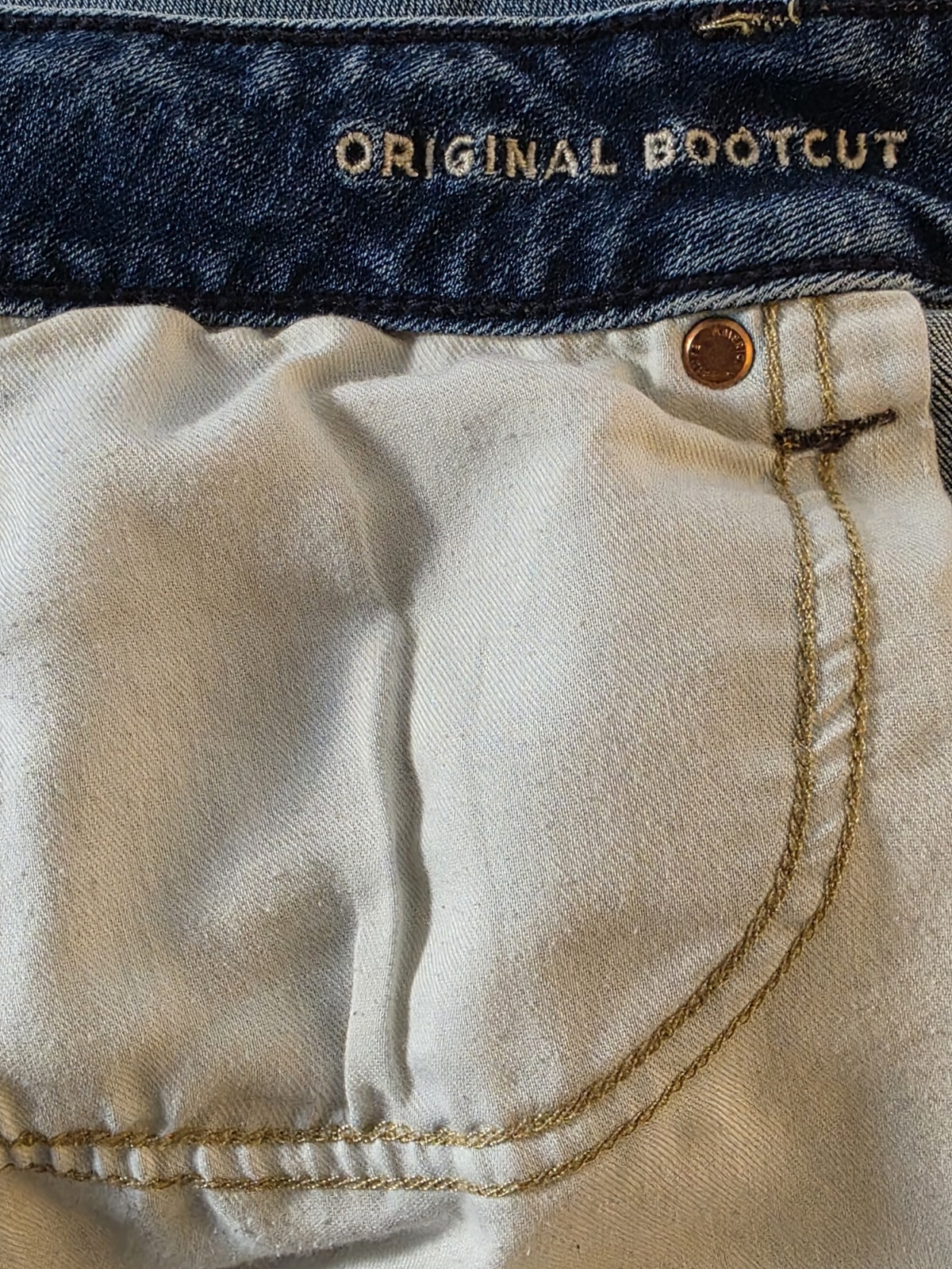 American Eagle AirFlex+ Original Bootcut Jeans Men’s 32×34 Denim