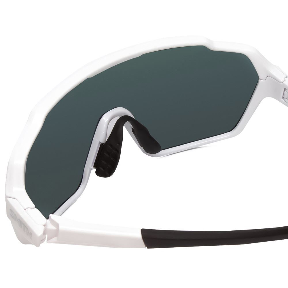 Smith Shift MAG .5-Rimless Sunglasses White/CP Violet Purple Mirror&Clear 136 mm