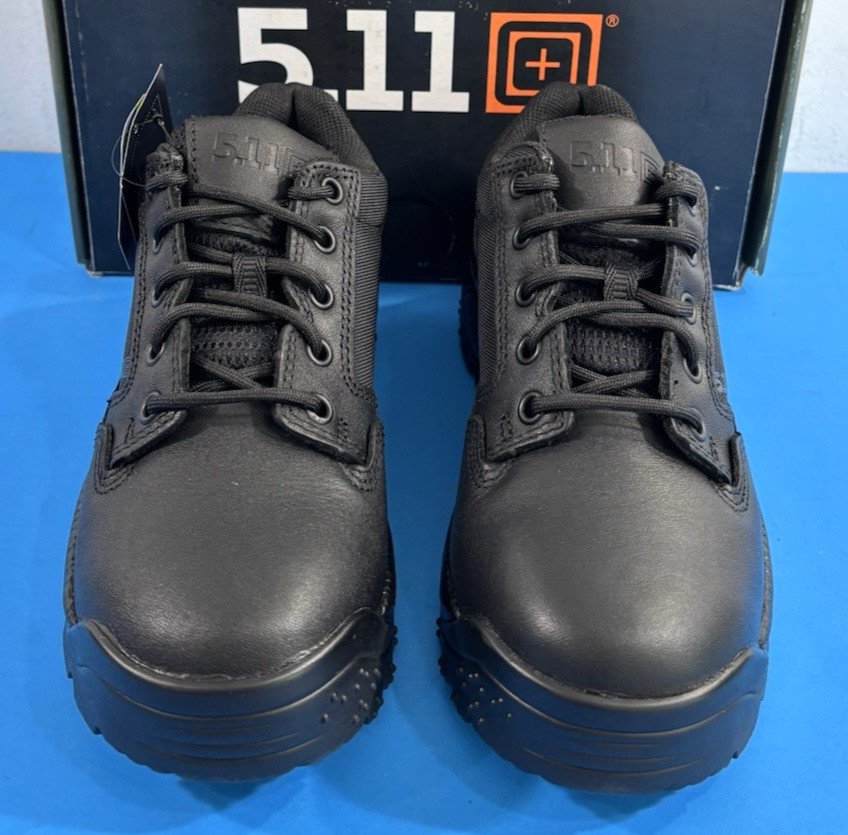 NIB 5 REG MENS 5.11 TACTICAL ATAC 2.0 LOW SHOE 12466 BLACK FREE SHIPPING