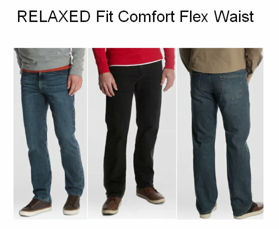Men’s Wrangler Authentics Men’s Relaxed Fit Comfort Flex Waistband Jean