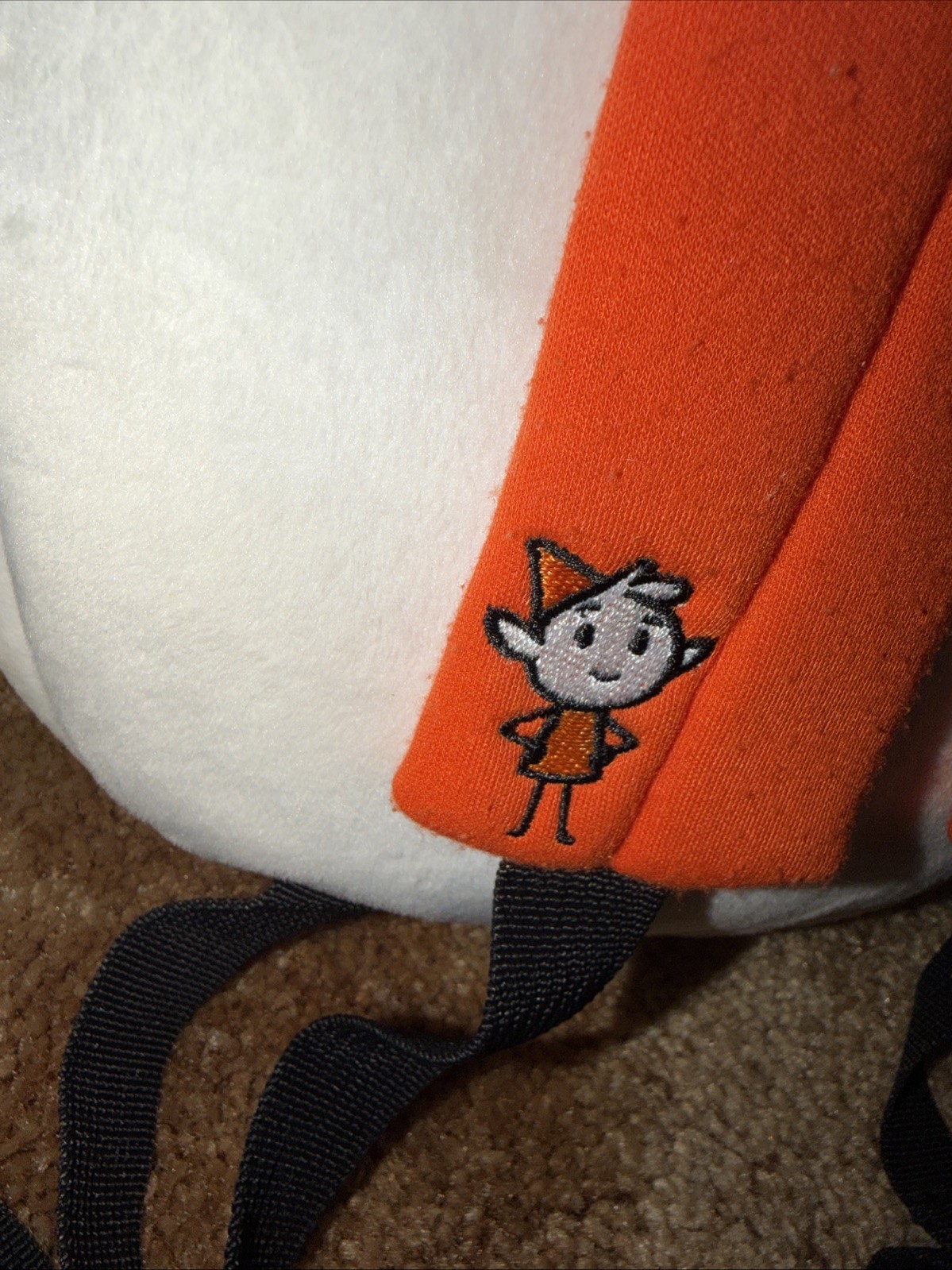 Gund Twig Hilda Fawn Deer Fox White Black Antlers Tail Netflix Plush Backpack