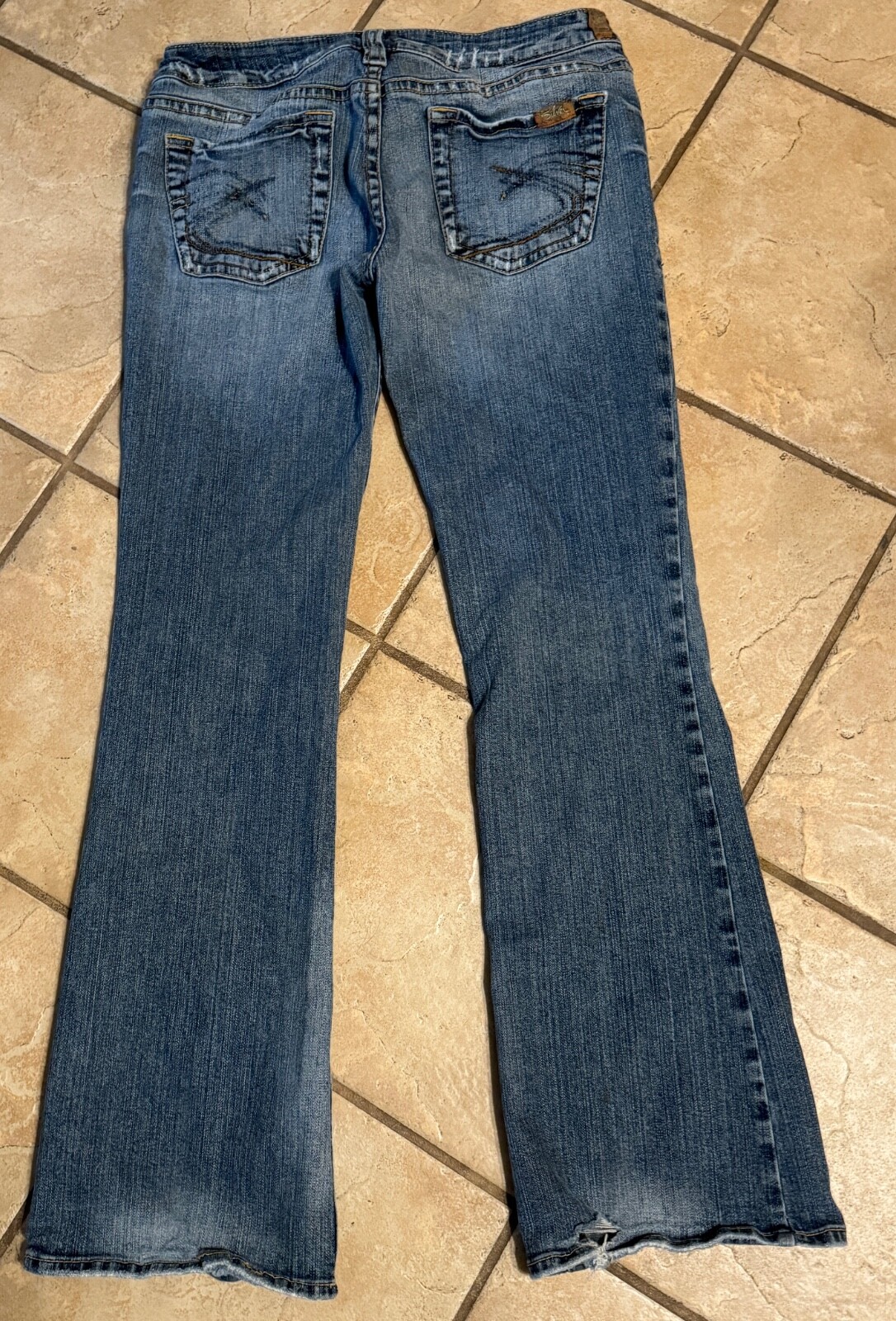 Silver Tuesday Women’s Denim Blue Jeans 31/33 Indigo Dye 32 In. Waist Bootcut