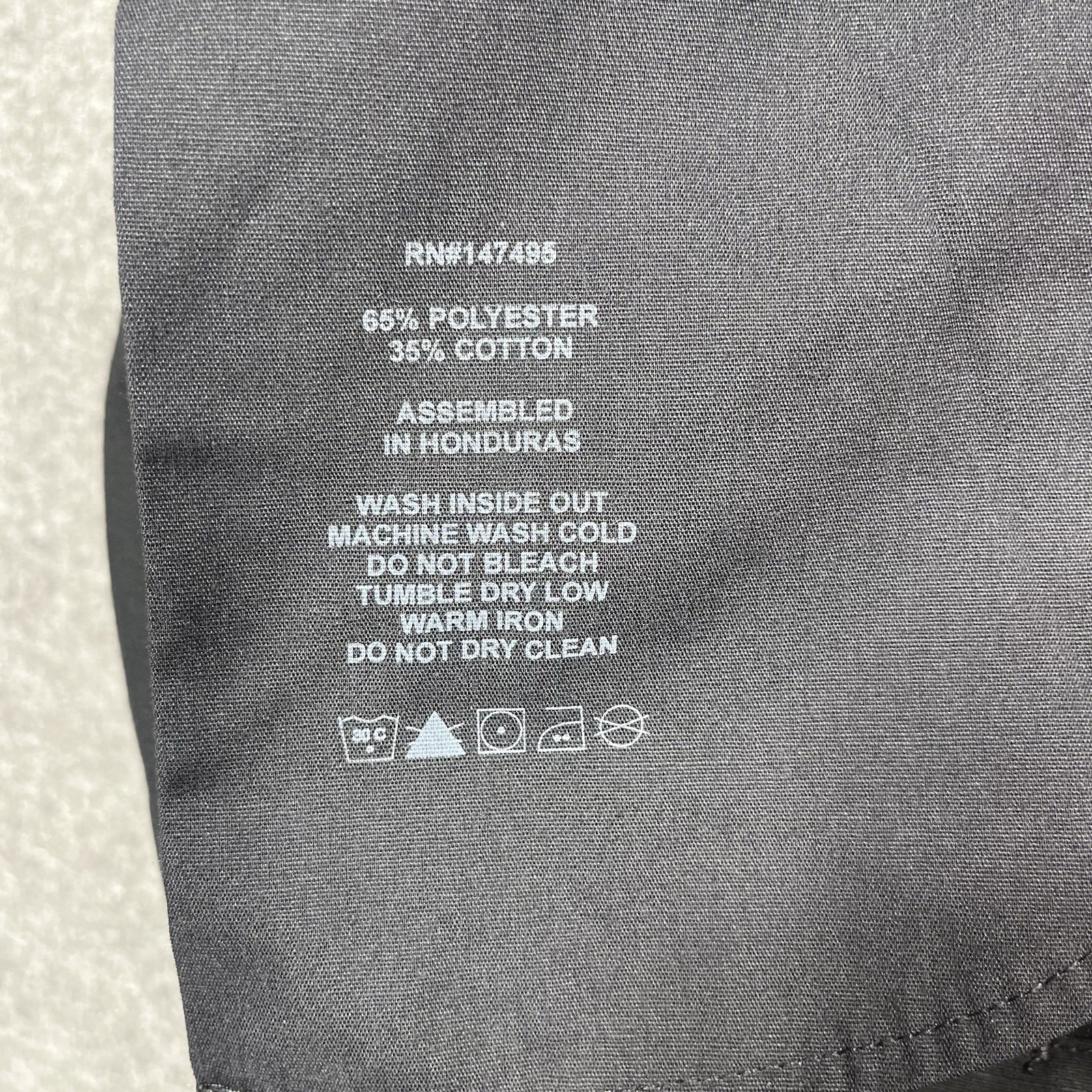 Tru-Spec 24-7 Series Tactical Cargo Pants Mens 38×32 Black RipStop Elastic Waist