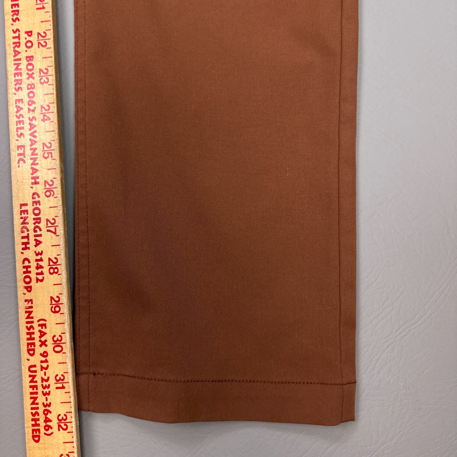 Proof Pants Mens 32×32 Rust Rover Commute Office Work Golf Driving Range Brown