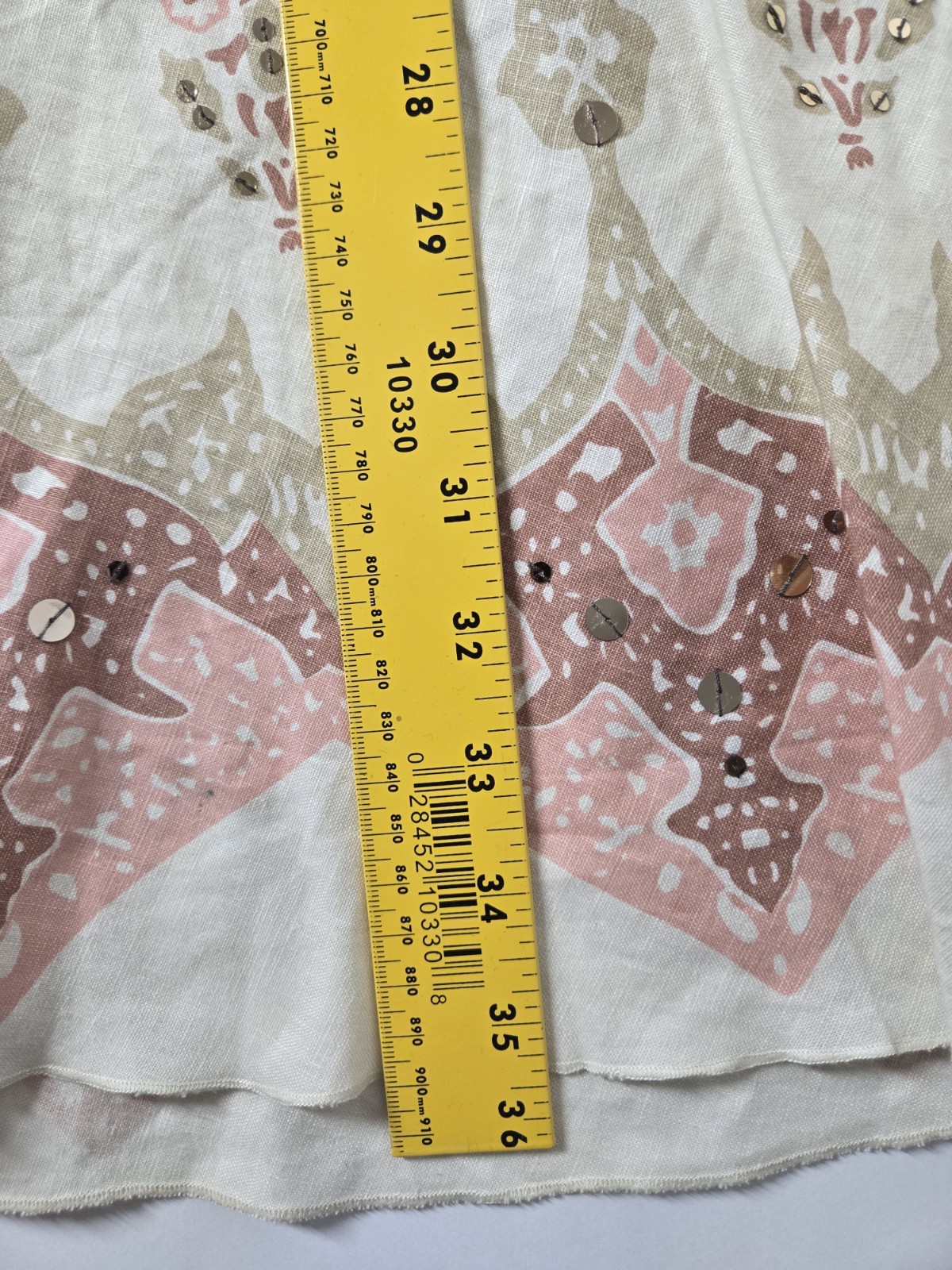 Karen Kane Womens Linen Skirt Size 8 Boho Maxi 90s Y2K Cottagecore Flawed