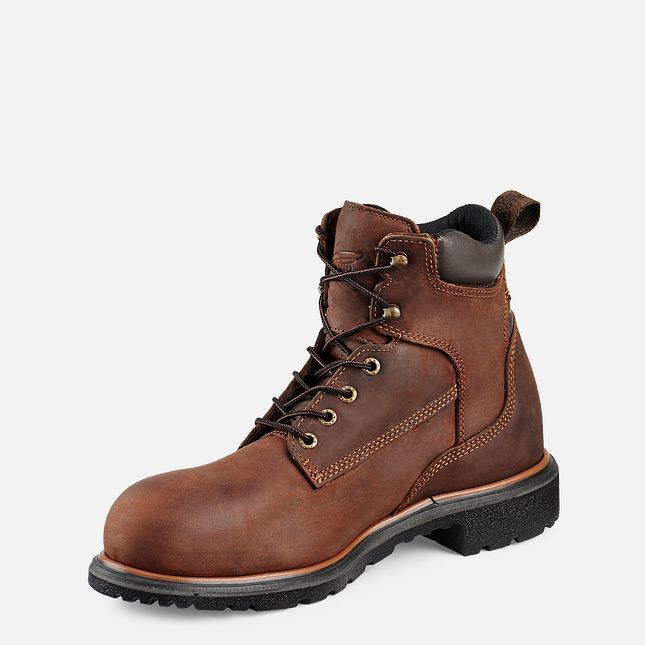 Men’s RED WING Dynaforce 6 Inch Waterproof Soft Toe Leather Boots 415