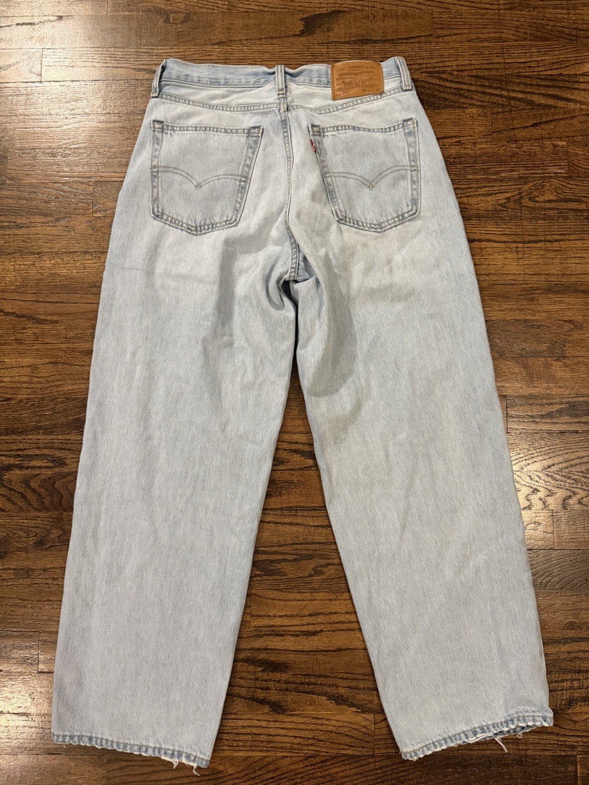 Levi’s Premium 578 Baggy Denim Jeans Men’s Size 31×32 Light Wash