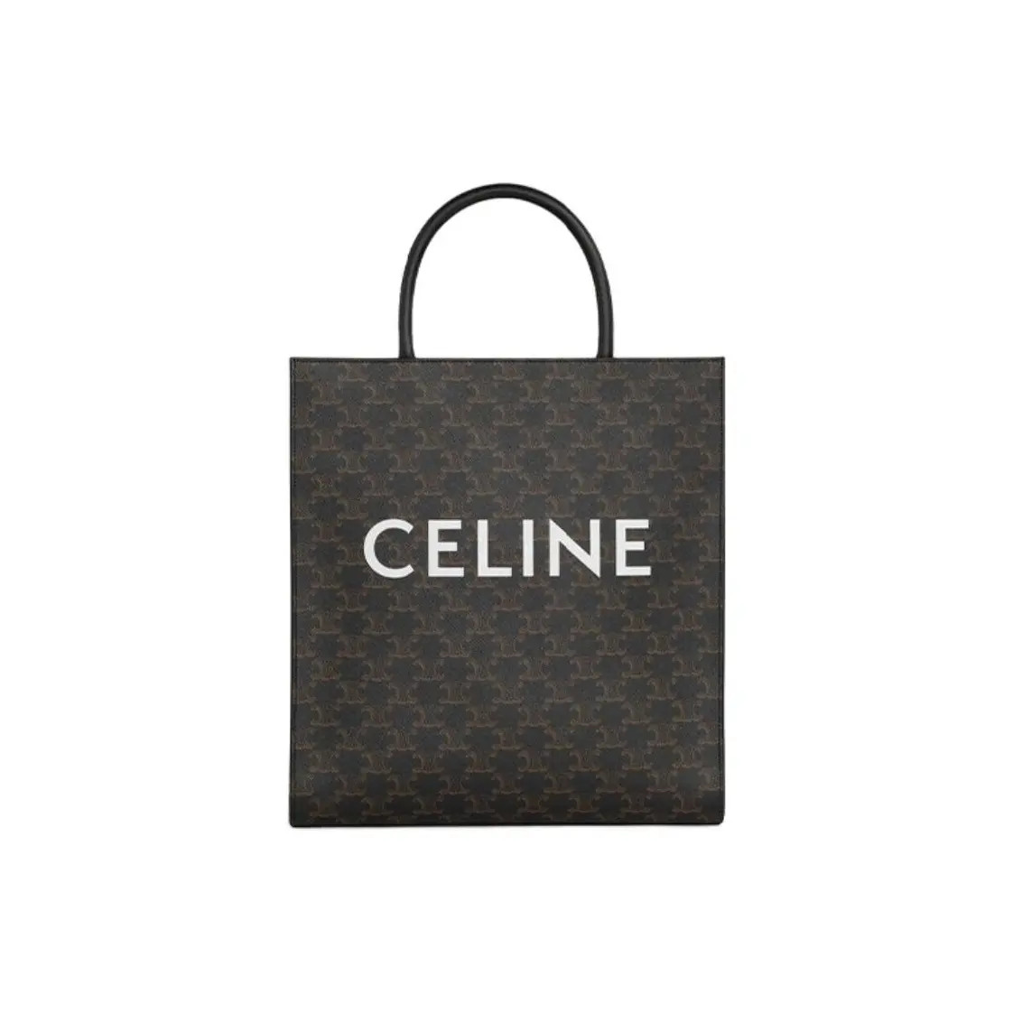 CELINE CABAS Triomphe Tote Bag Shoulder Bag Medium Unisex Couple 12.2x2x13.7 in