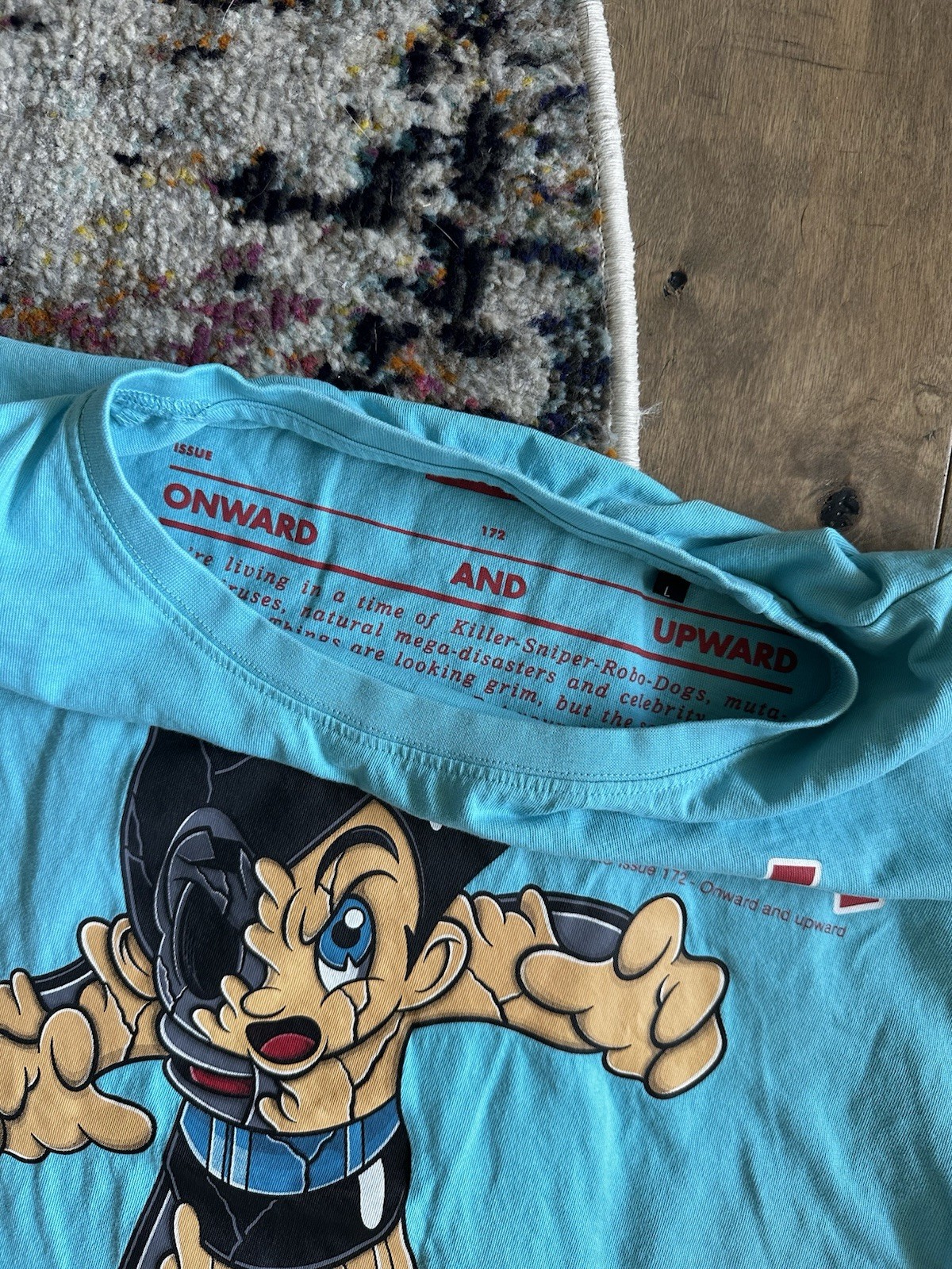 Onward and Upward Astro Boy T-Shirt L T-POST® #172