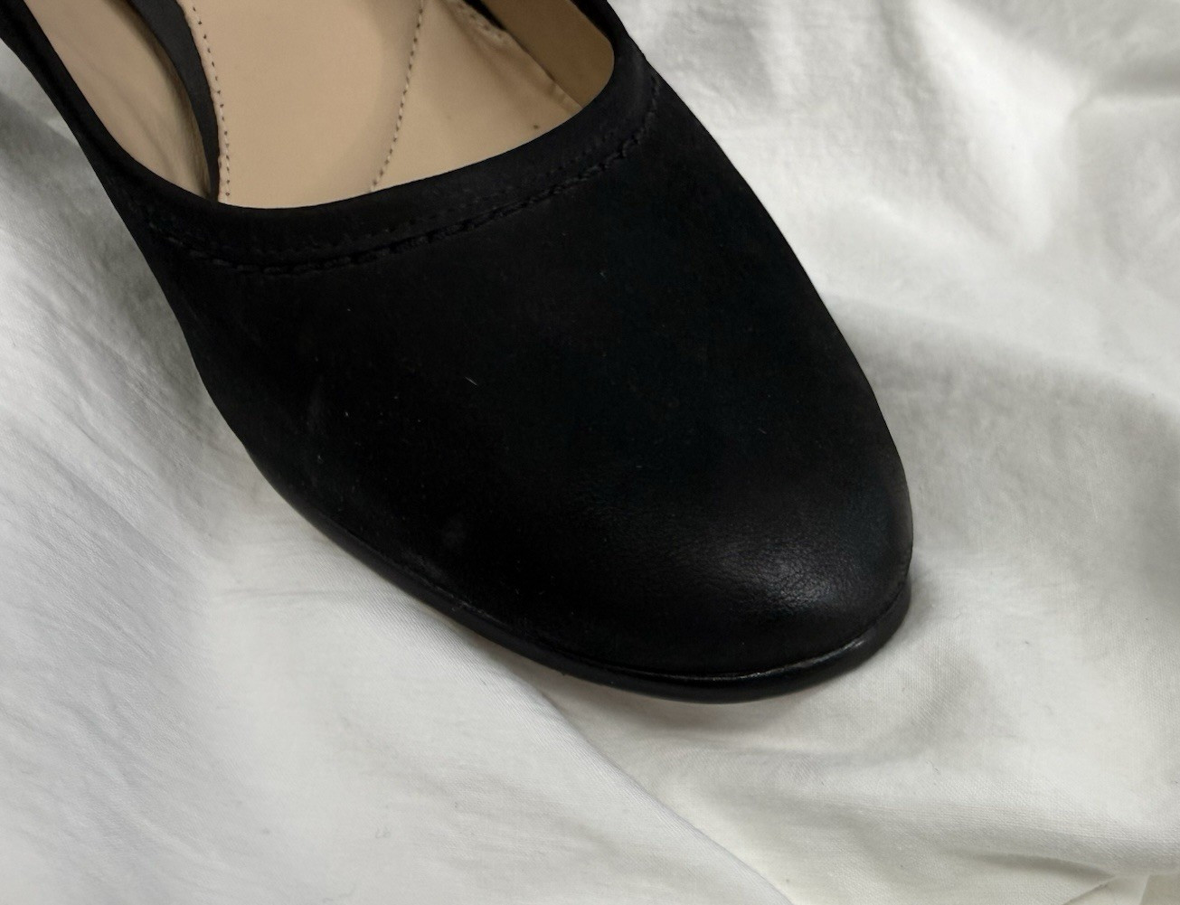 Clarks Plus Cushion Women Black Pumps SZ 8.5