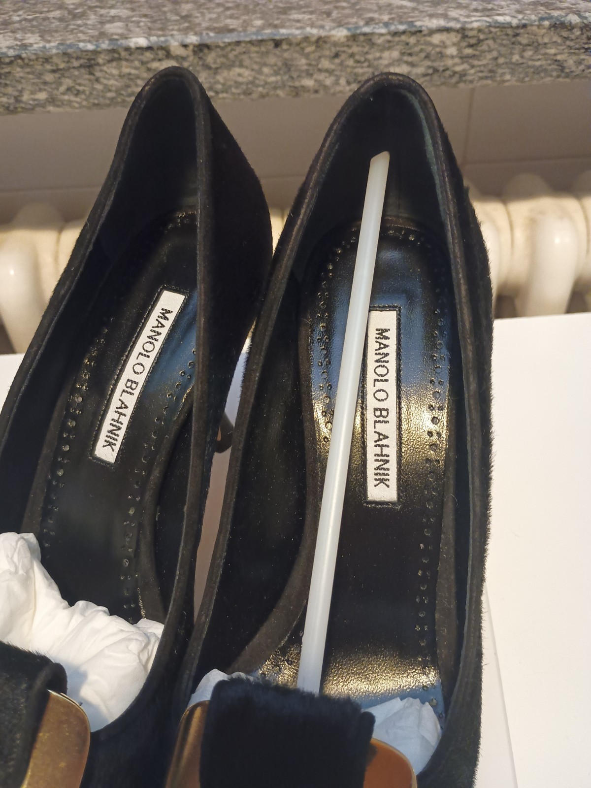 Manolo Blahnik High Heel Stylish Shoe – Full Set Size 38