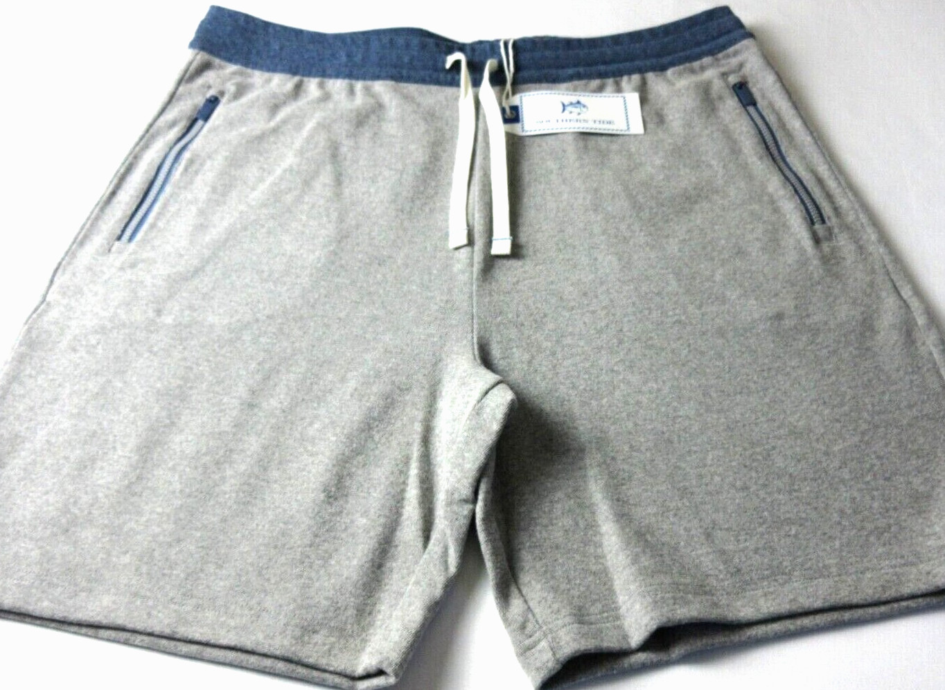 Southern Tide Men’s Backrush Heather Lounge Shorts Quarry Grey NWT Free Ship