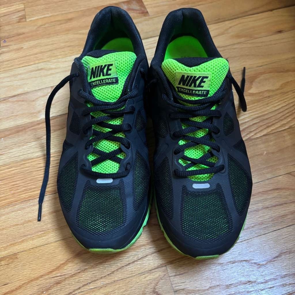 Nike Air Max Dynasty Black Volt Green Running Shoes Men’s US 8 EU 41 487975-013