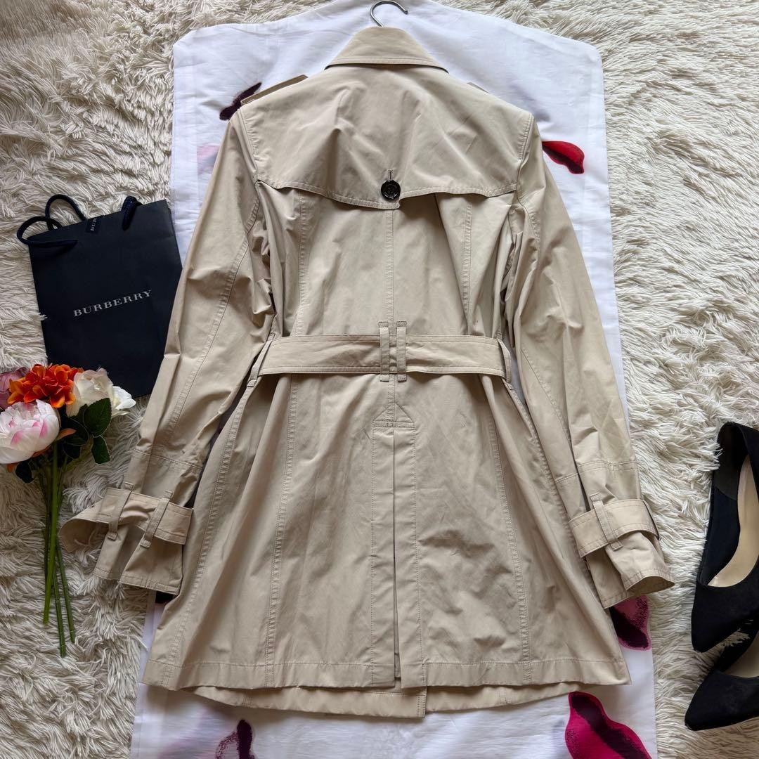 BURBERRY LONDON trench coat beige long length 40