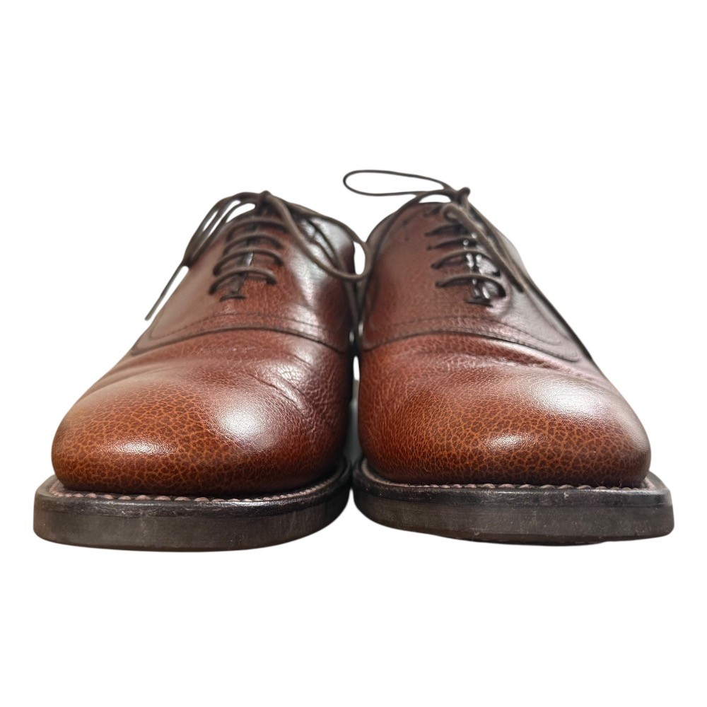 REGAL Leather Plain Toe Lace-Up Business Shoes, 9.3″”, Brown mens USED
