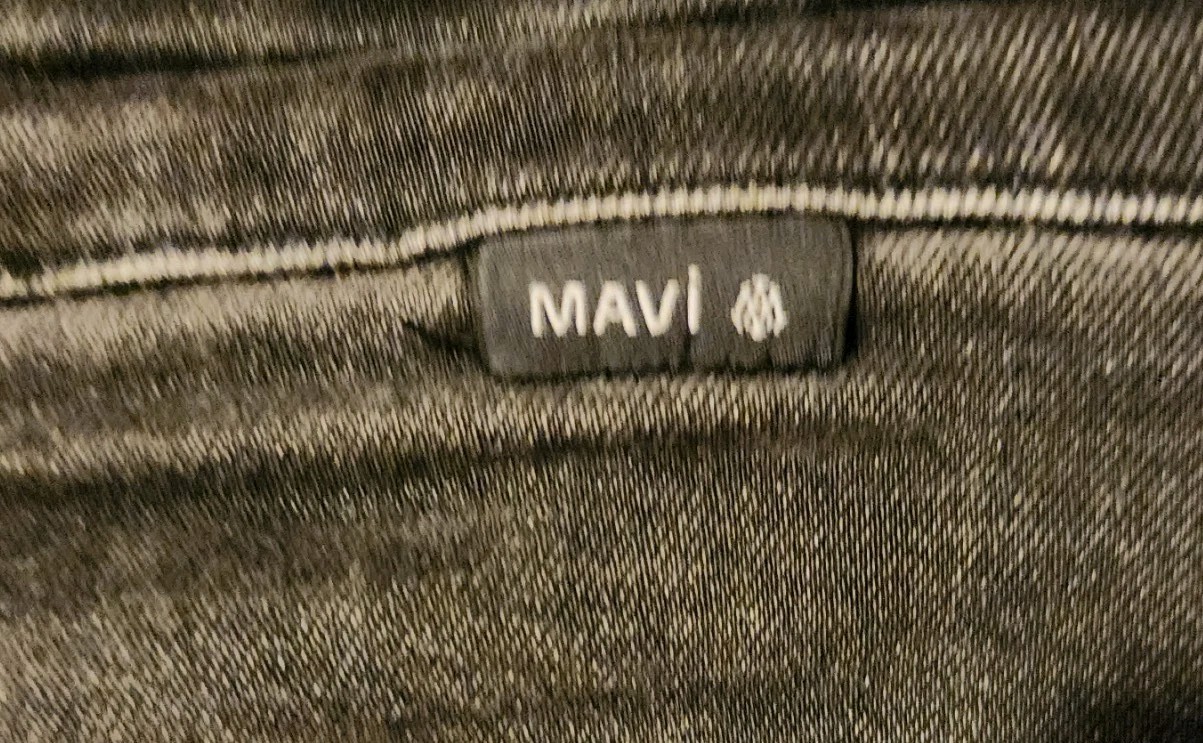 Mavi Premium Jeans Luxe 31 x 30 Marcus Slim Straight Black Stretch Denim Jeans