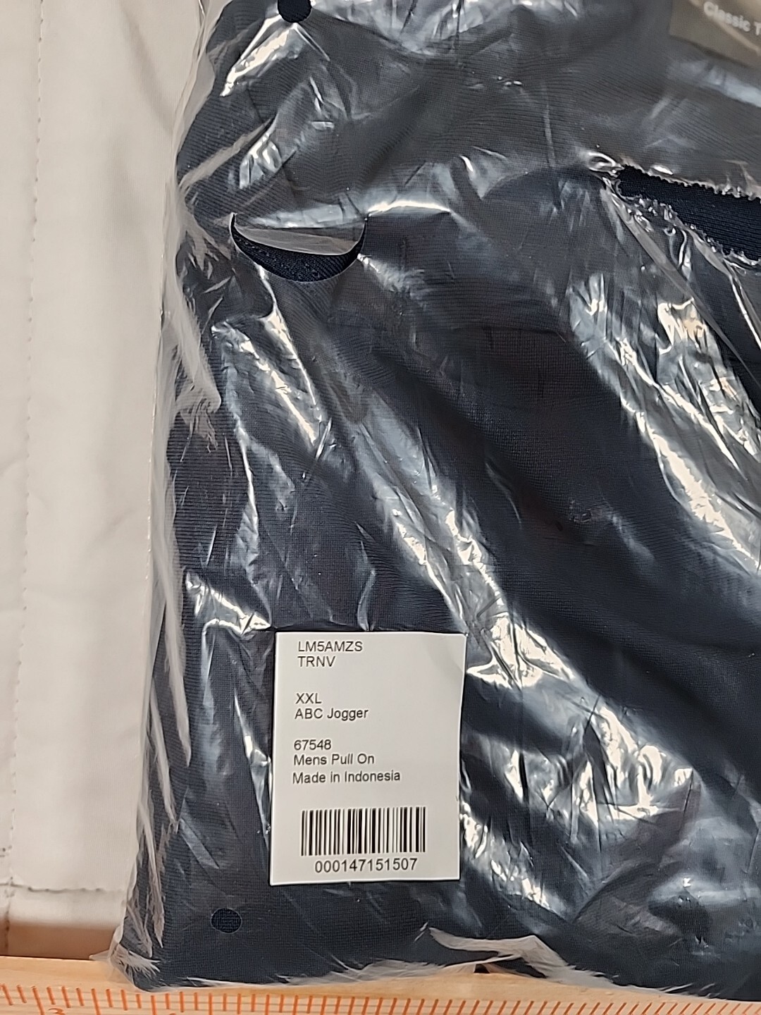 2XL Lululemon ABC Men Jogger Pants True Navy New with Tags LM5AMZS Retail $128