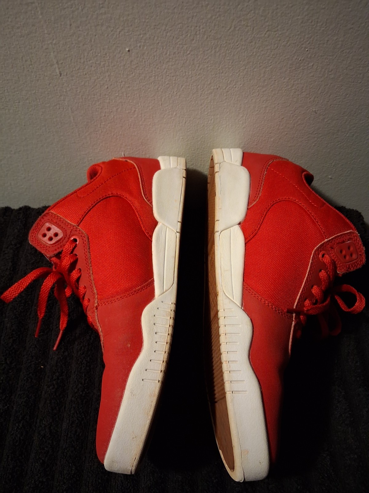 Supra Ellington Mid Red/White Mens 11