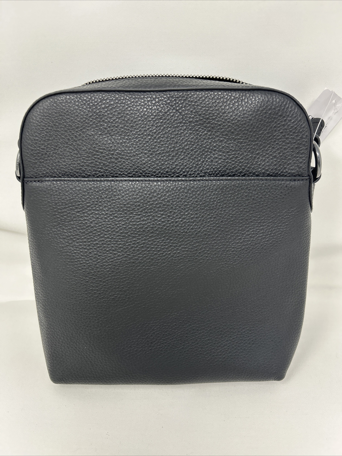 Coach Men’s Houston Flight Bag – Black Pebble Leather 4011