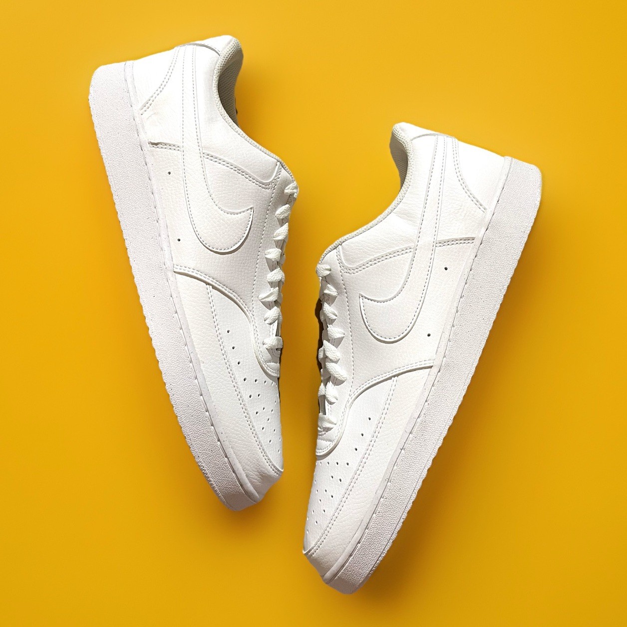 Nike Court Vision Low Next Nature Triple White DH2987-100 Men’s 13 B GRADE