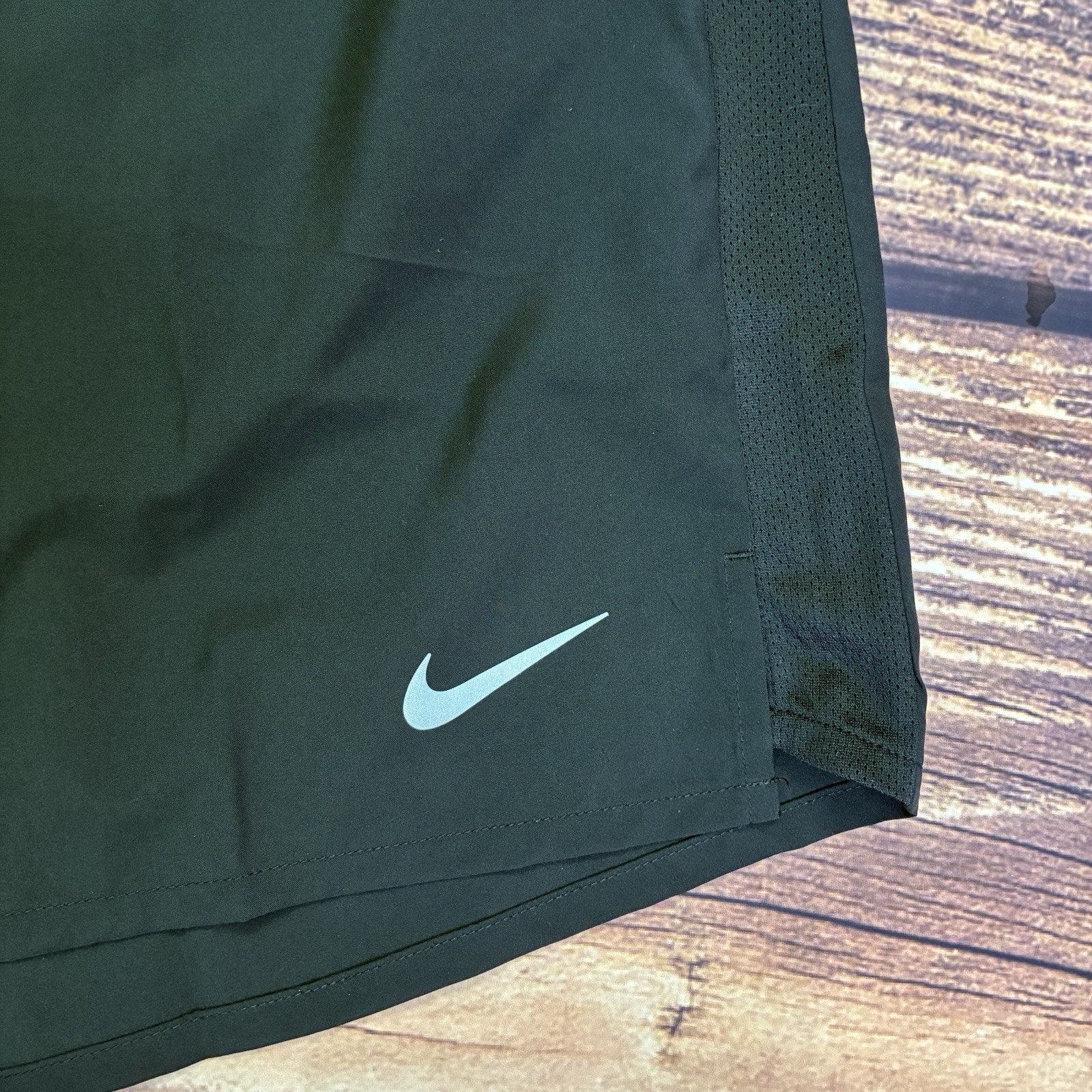 Nike Challenger Mens Running Shorts 9″ Brief Lined XL Extra Large Black DV9361