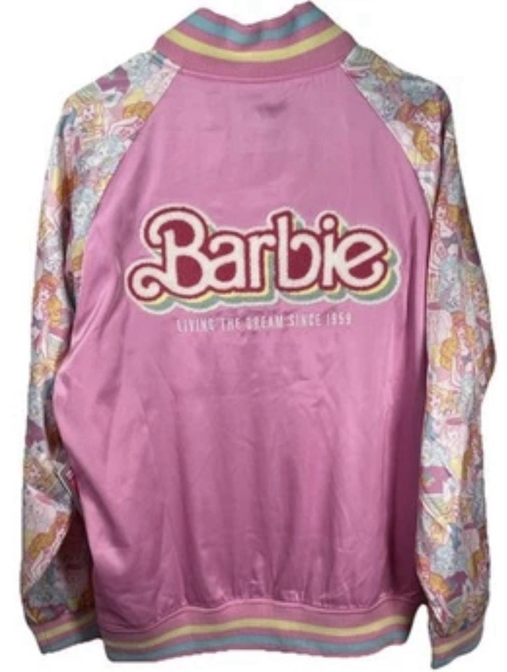 Loungefly Barbie 65th Anniversary Bomber Jacket- See Pics