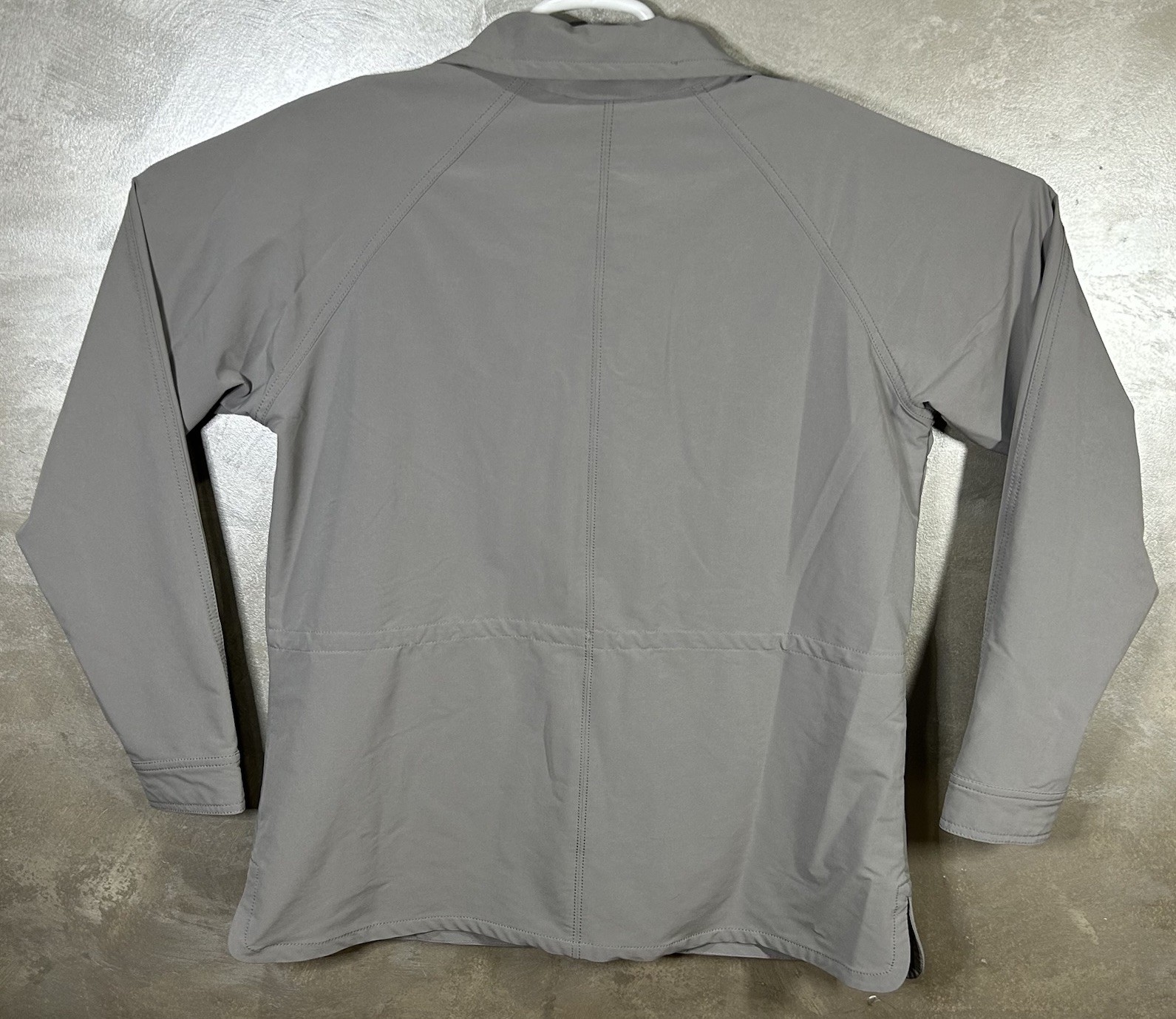 COLUMBIA Women Bomber Jacket Coat Size XL Gray Sport Coat Pockets