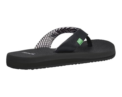 Women’s Flip Flops Yoga Sandals Memory Foam Footbed Synthetic Leather Beach