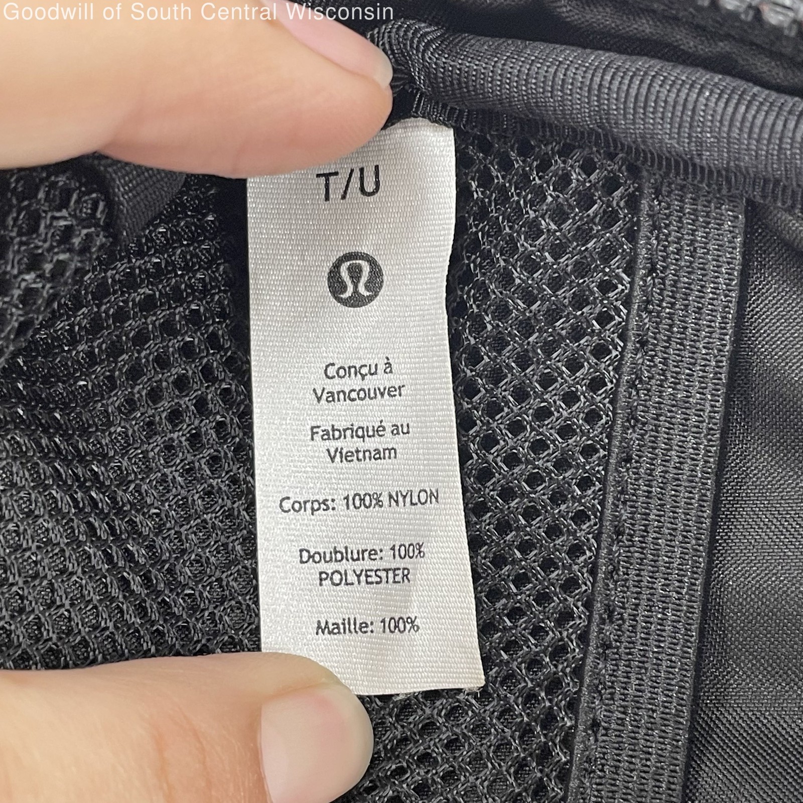 Lululemon Black Nylon Everywhere Belt Bag
