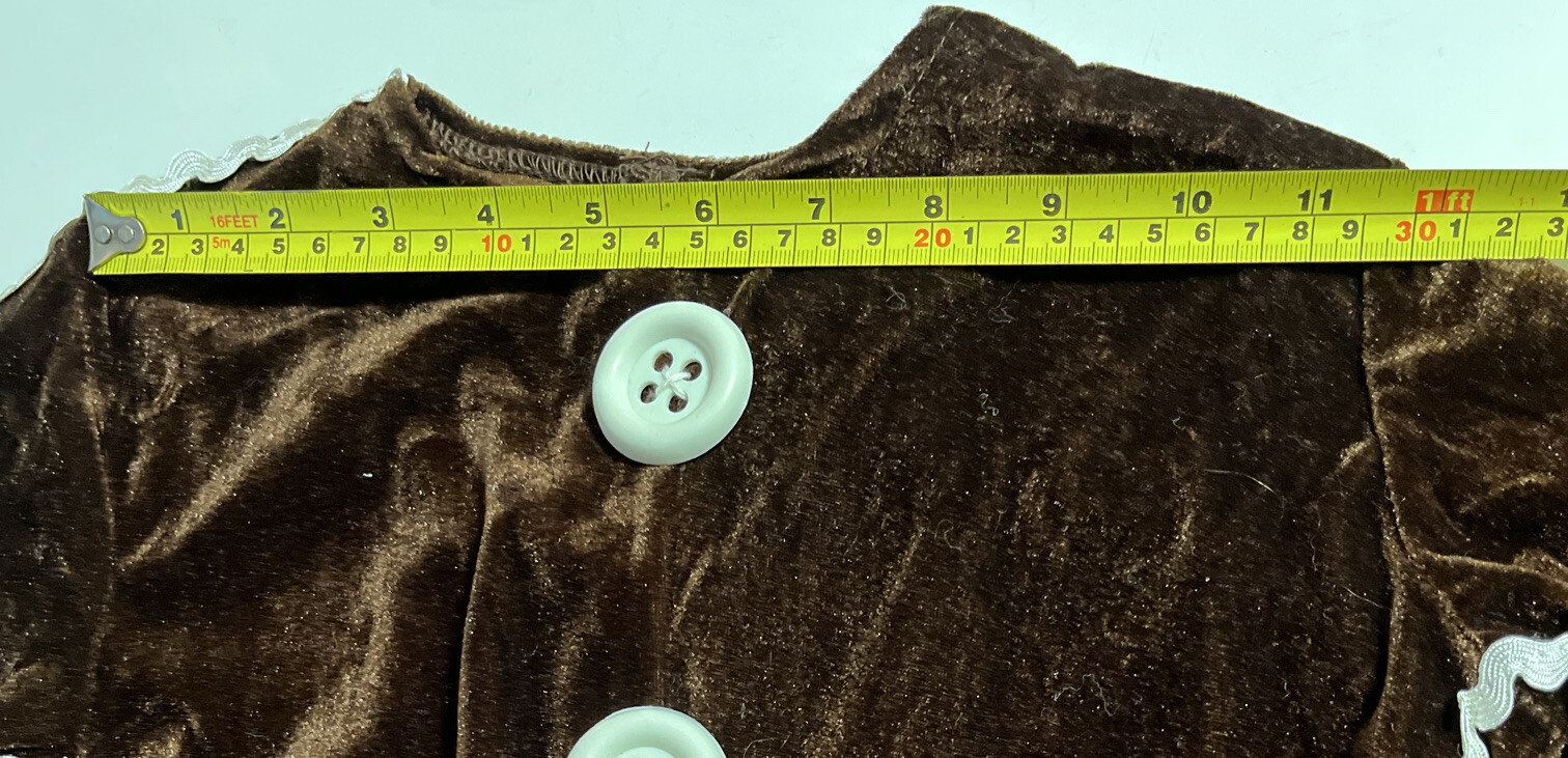 Gingerbread Costume, Size Toddler, Small, New, B4D22