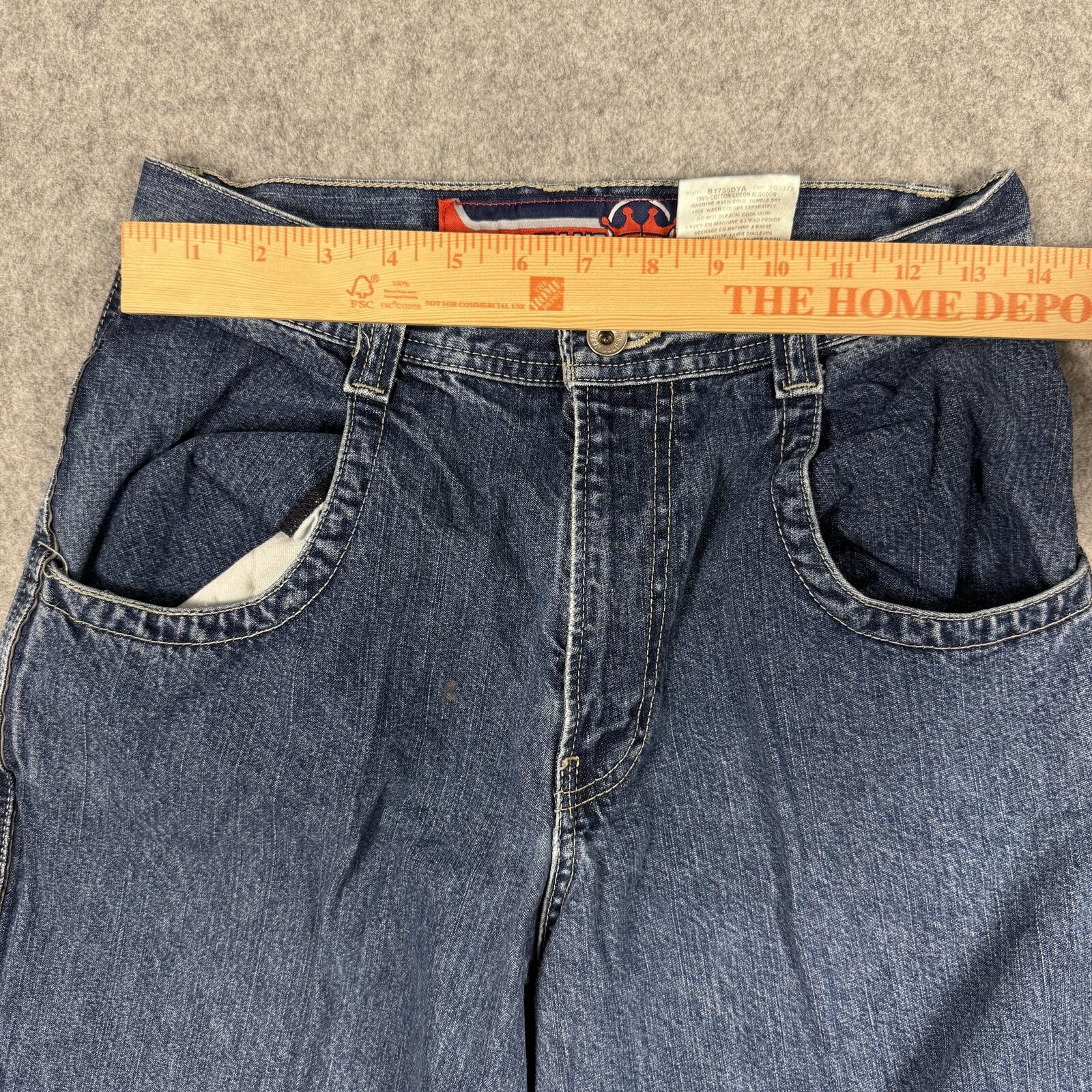 Vintage JNCO Jeans Baggy Scorpion Wide Leg Womens 28×29 (Youth 16)
