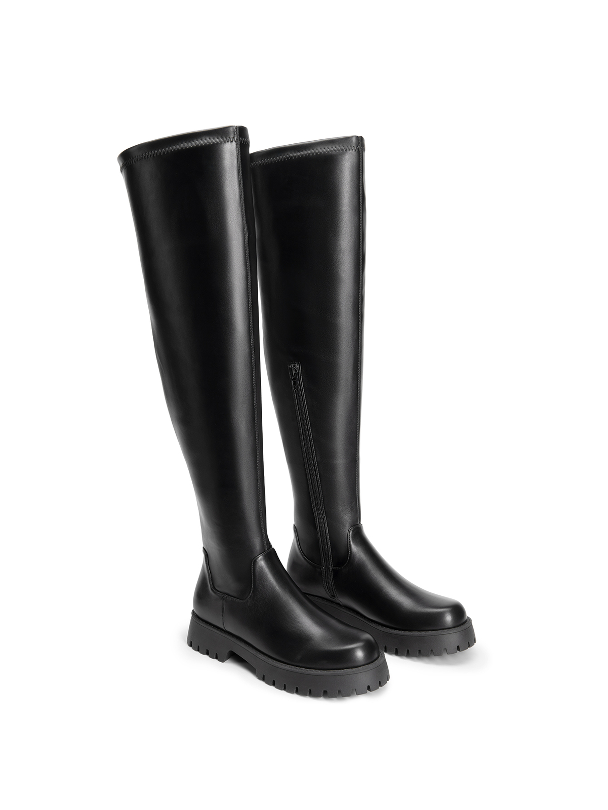 Women Fashion Over the knee Boots Platform Chunky Heel Party Thigh High Boots
