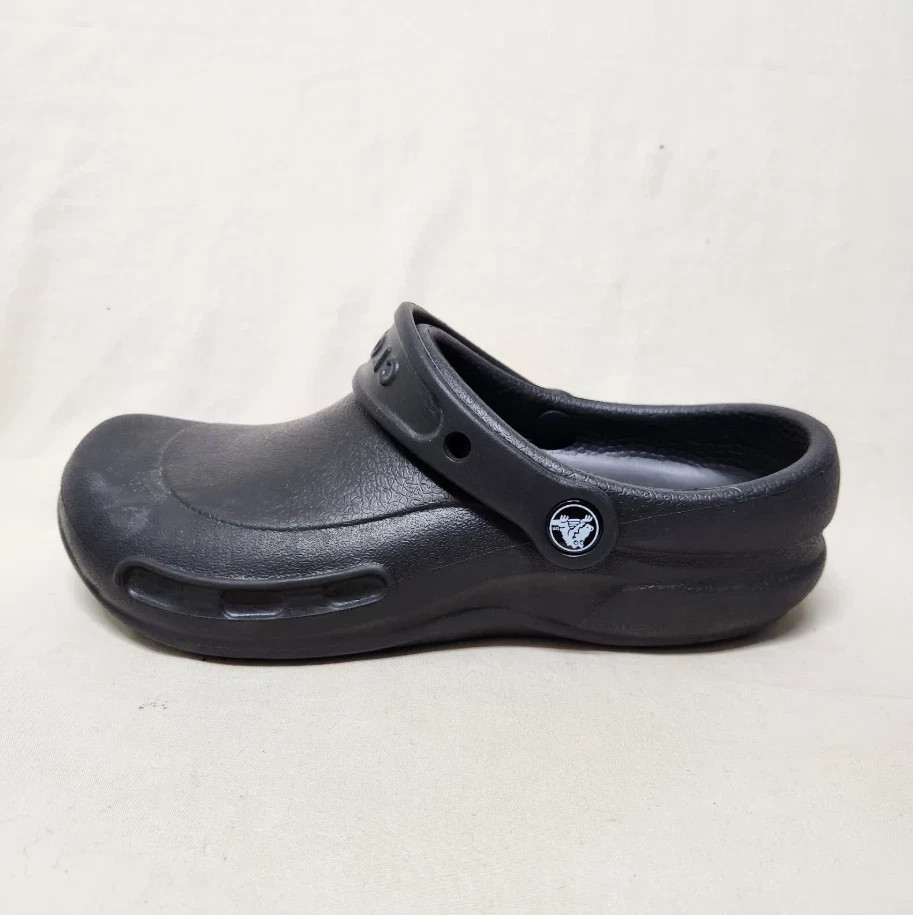 Crocs At Work Bistro Clogs Slip Resistant Waterproof Unisex W-7 M-5