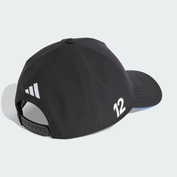 Adidas Mercedes AMG Petronas Kimi Antonelli #12 F1 Cap Black Adjustable Hat