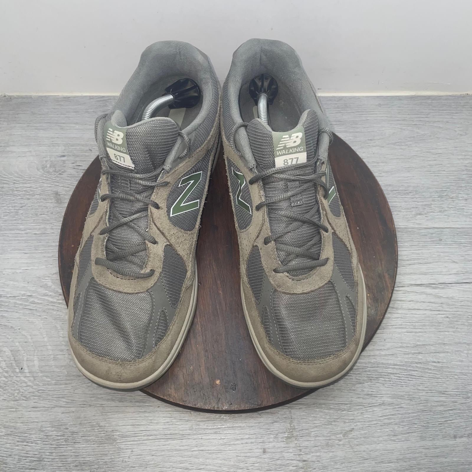 New Balance 877 Walking Shoes Men’s 12 4E Extra Wide Grey Silver MW877GT Sneaker
