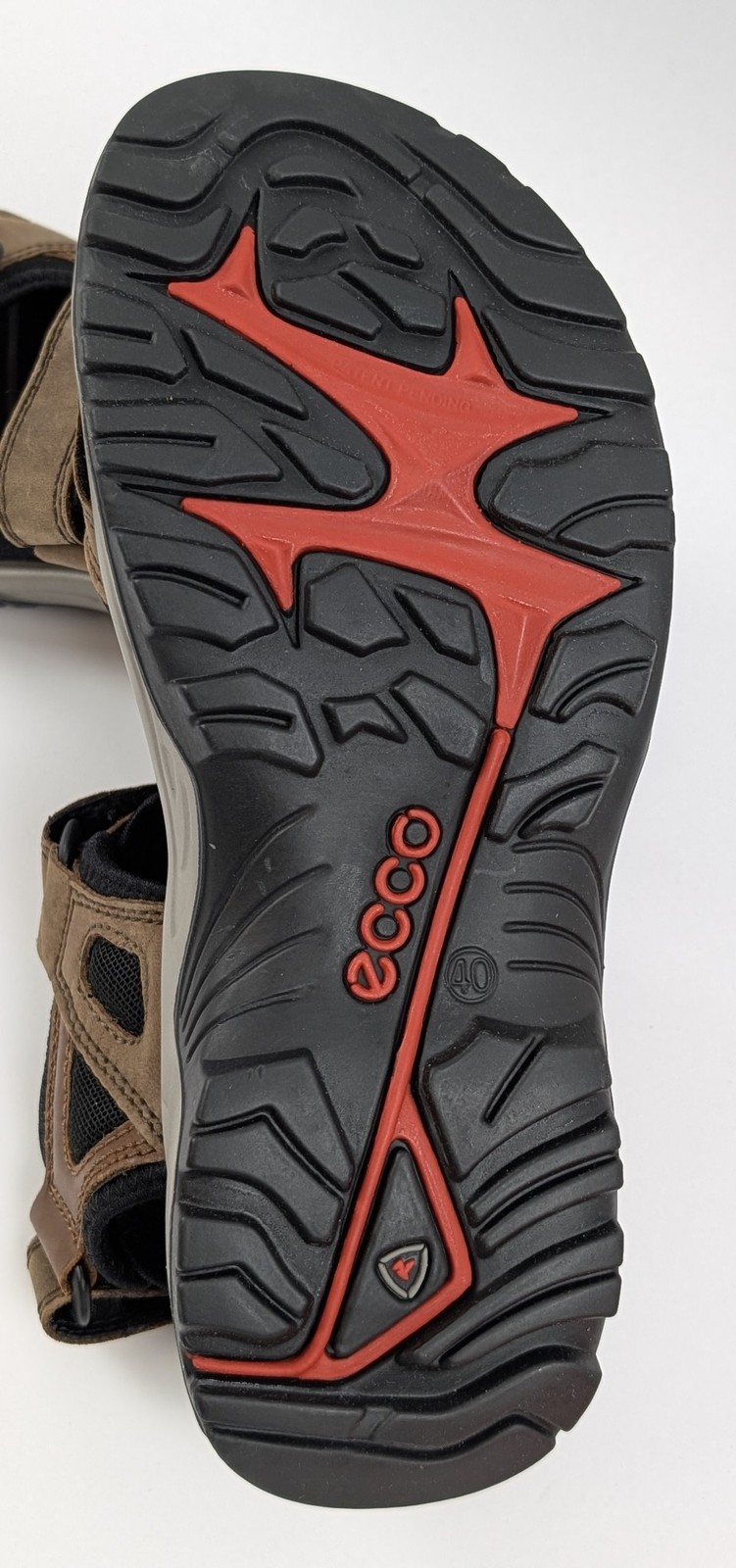 ECCO Offroad Yucatan Sandals Men’s Brown/Black Hiking Shoes Size 40 US 6-6.5