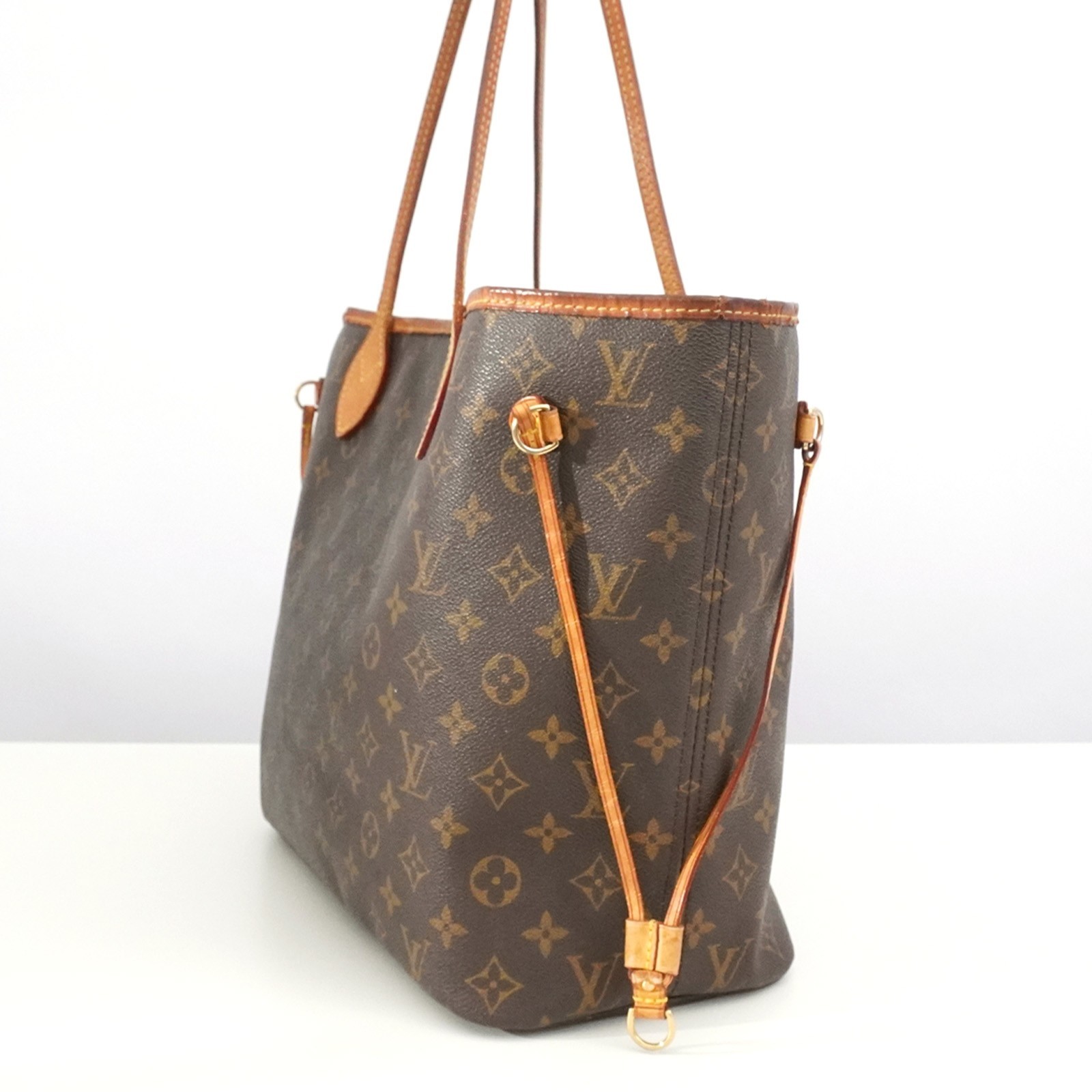 LOUIS VUITTON LV Monogram Neverfull MM M40156 Tote Bag VI2094 Auth #54372A