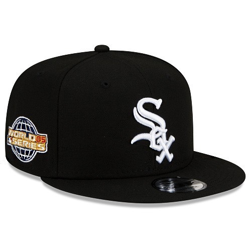New Era Chicago White Sox Fitted Hat MLB 2005 World Series Side Patch Gray U V