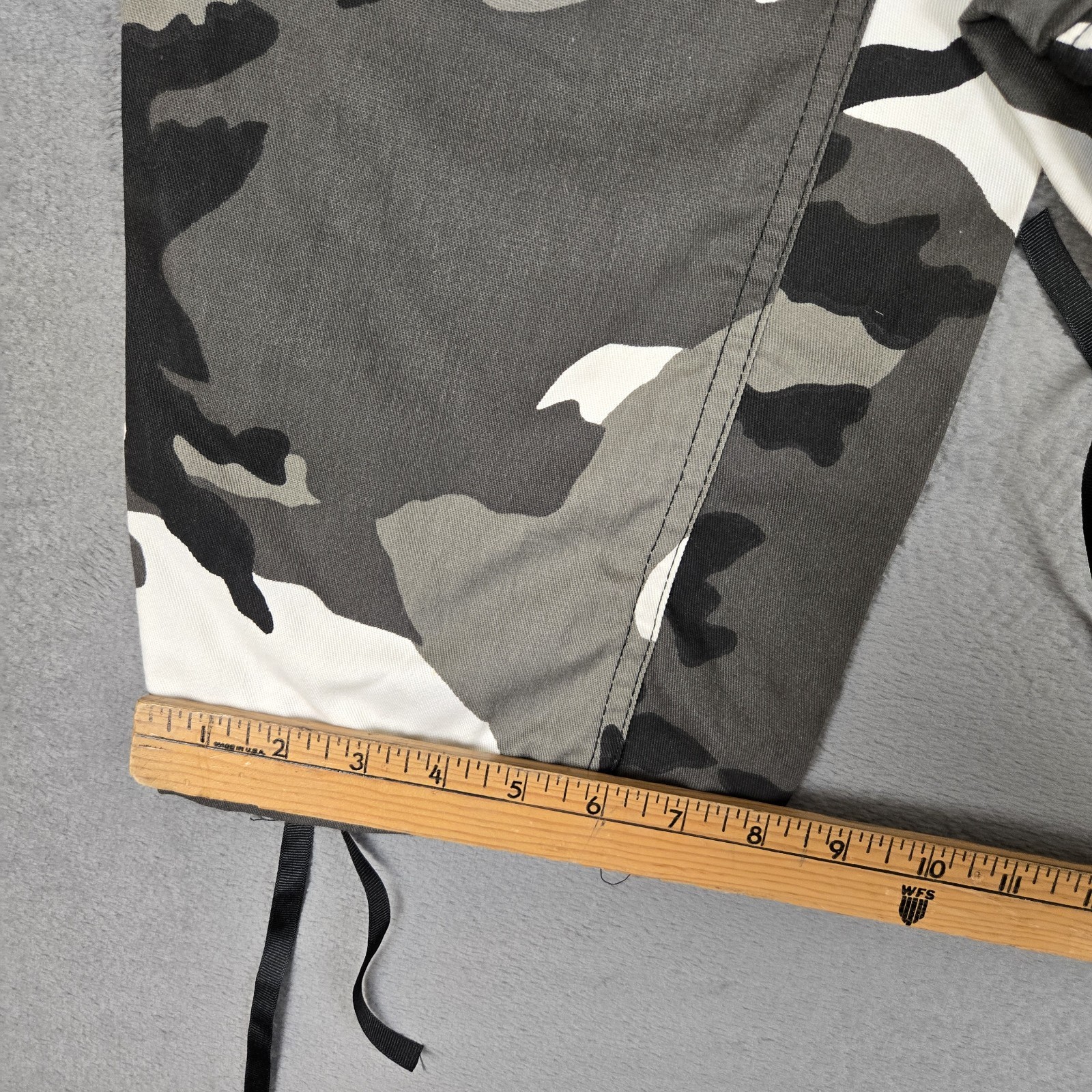 Rothco Urban BDU Cargo Pants Mens Medium Black White City Snow Camo Tactical