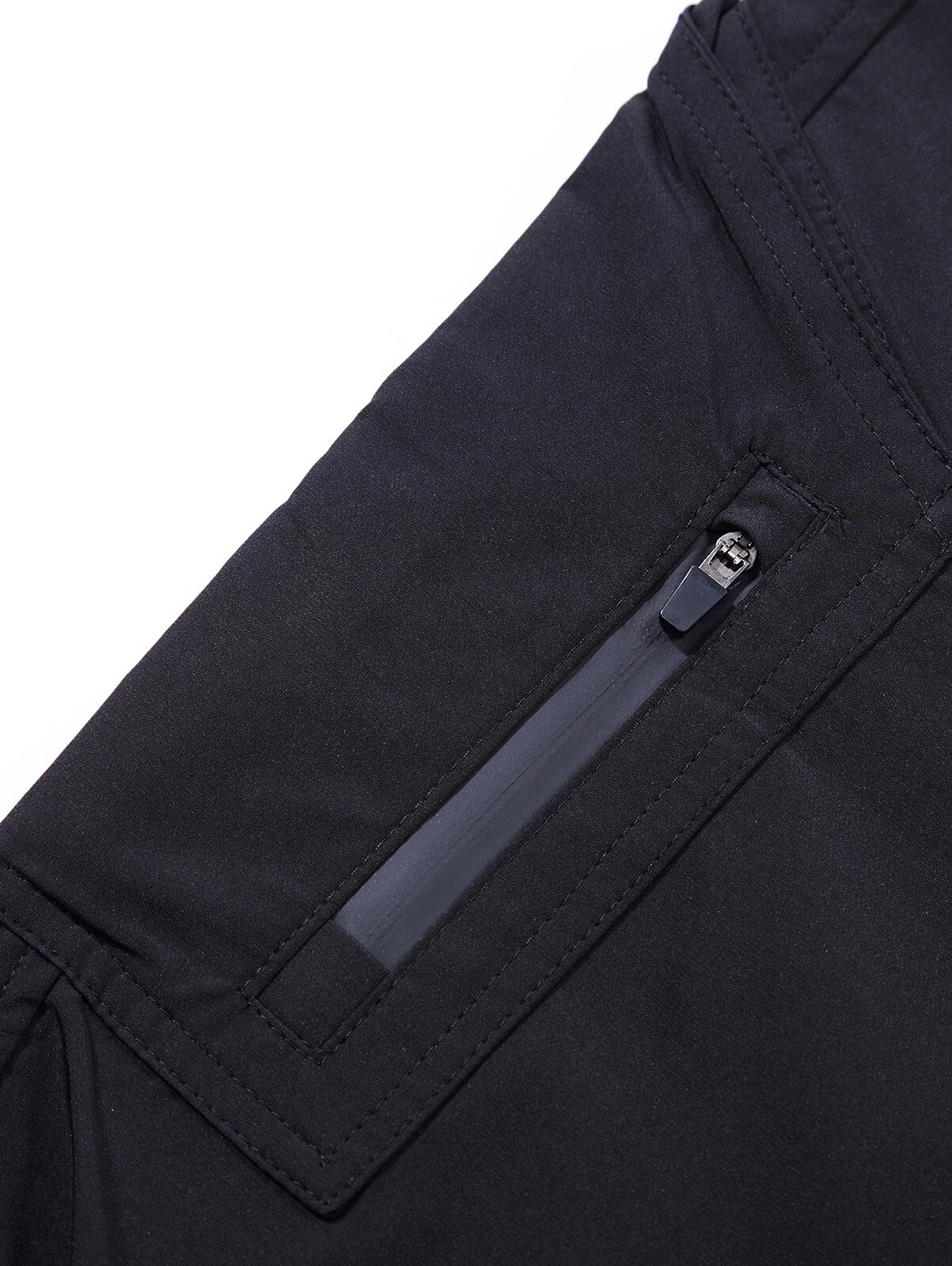 Niepce Black Strapped Pants Techwear Streetwear Cargo Joggers for Men