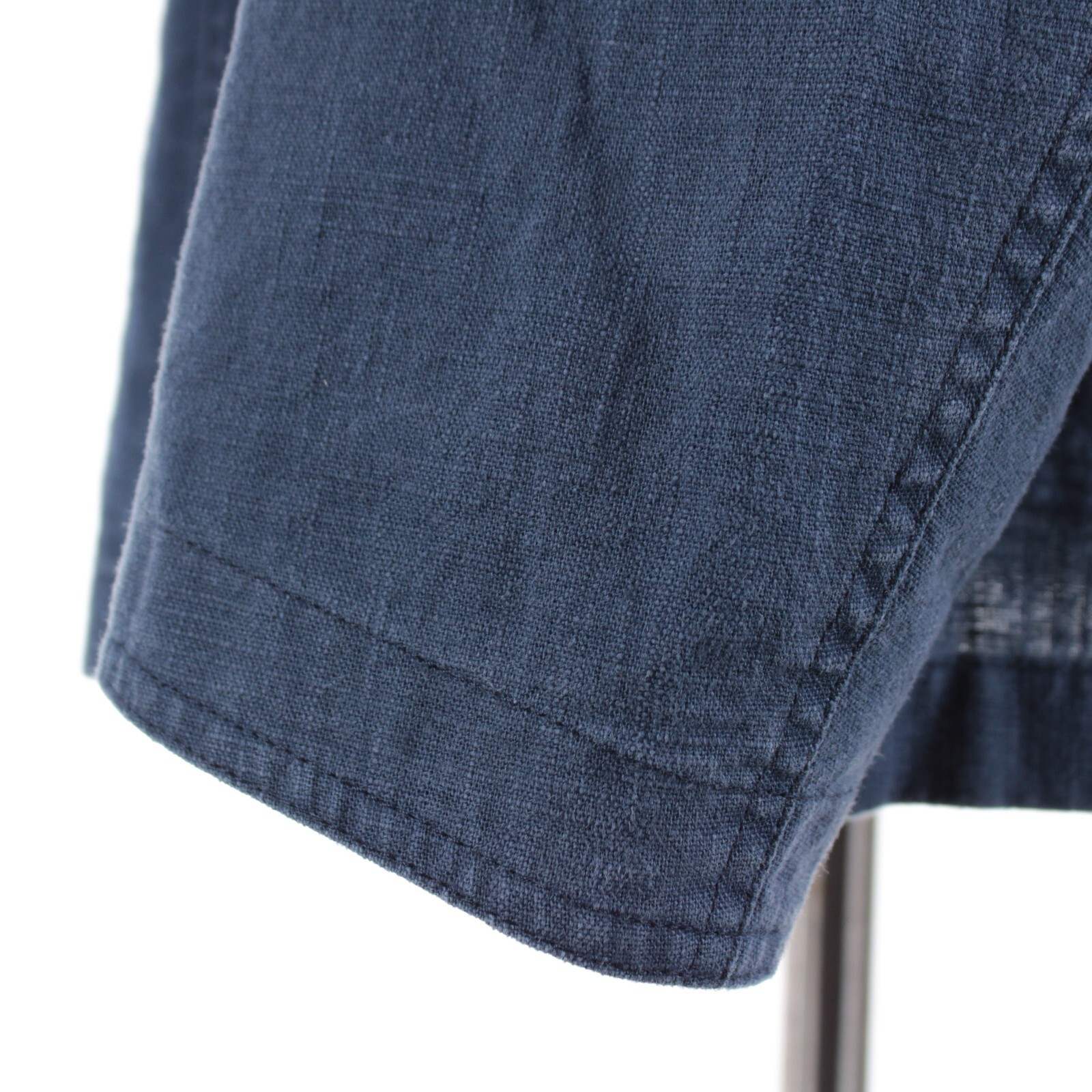 Waterville NWT 100% Linen Overshirt Size 54 (XL US) Barret In Solid Blue