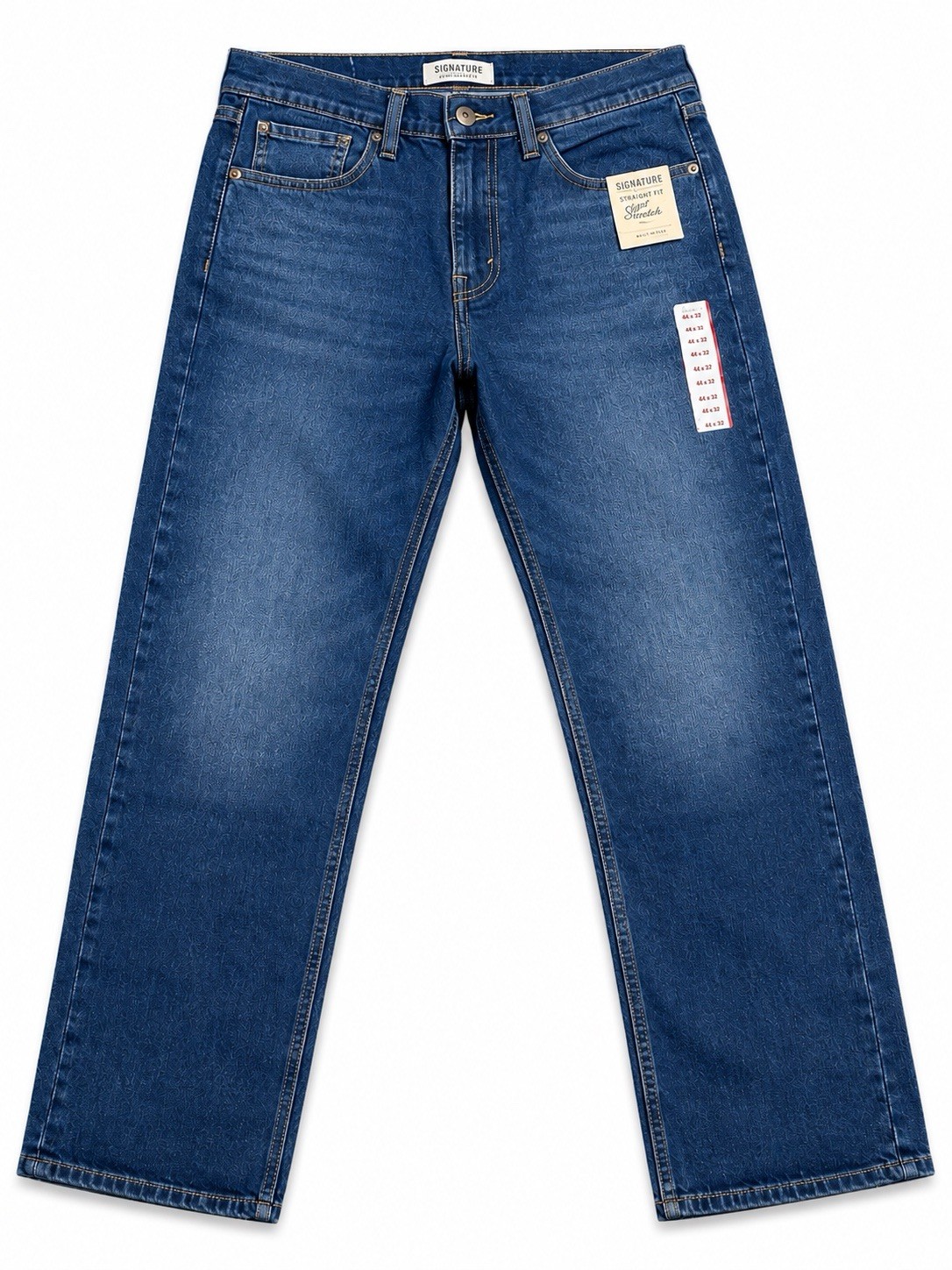 Signature by Levi Strauss Gold Label Relaxed Fit Jeans 33×32 NWT Stretch Blue